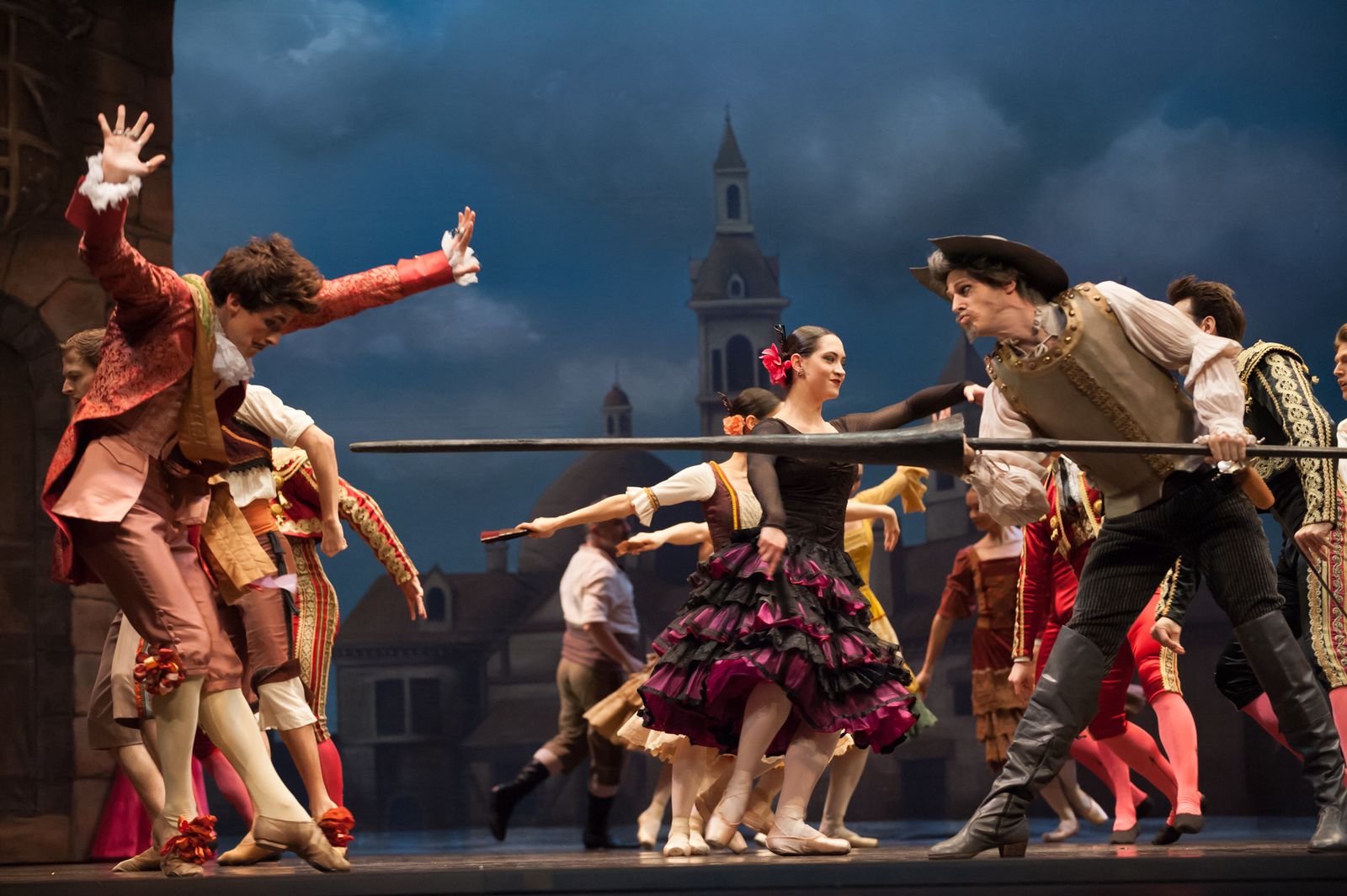 El 'ballet' de Don Quijote, en imágenes