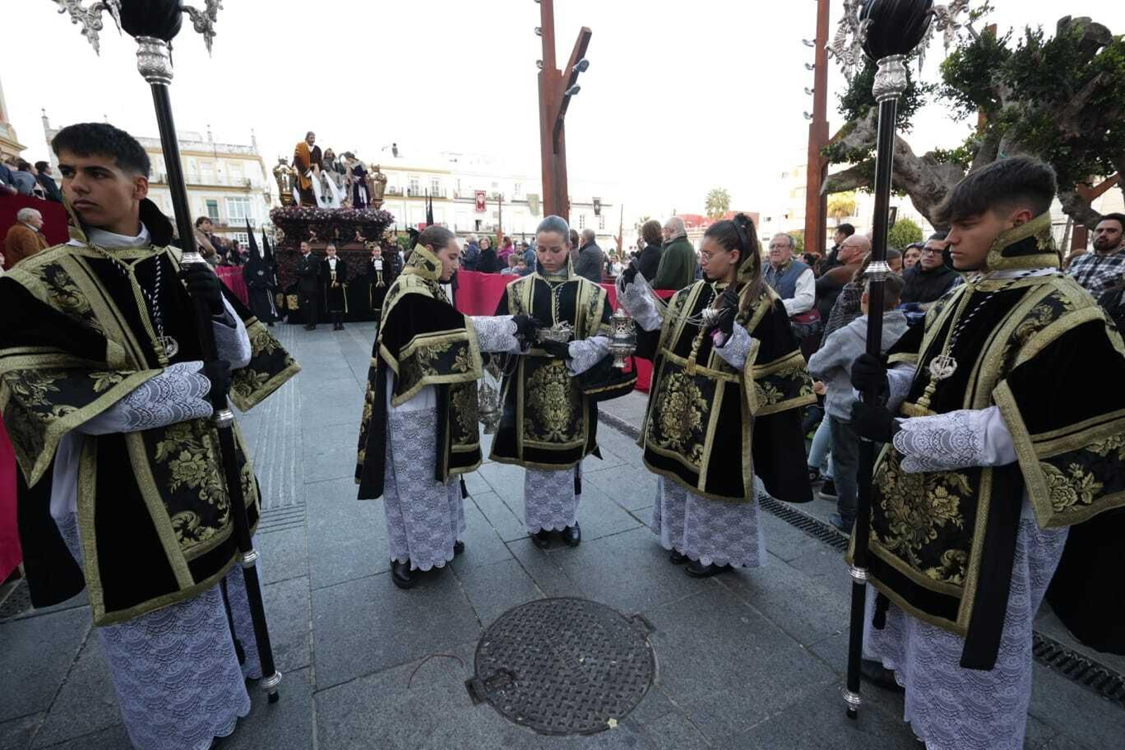 Las imágenes de la hermandad de la Soledad de la Semana Santa de San Fernando 2023