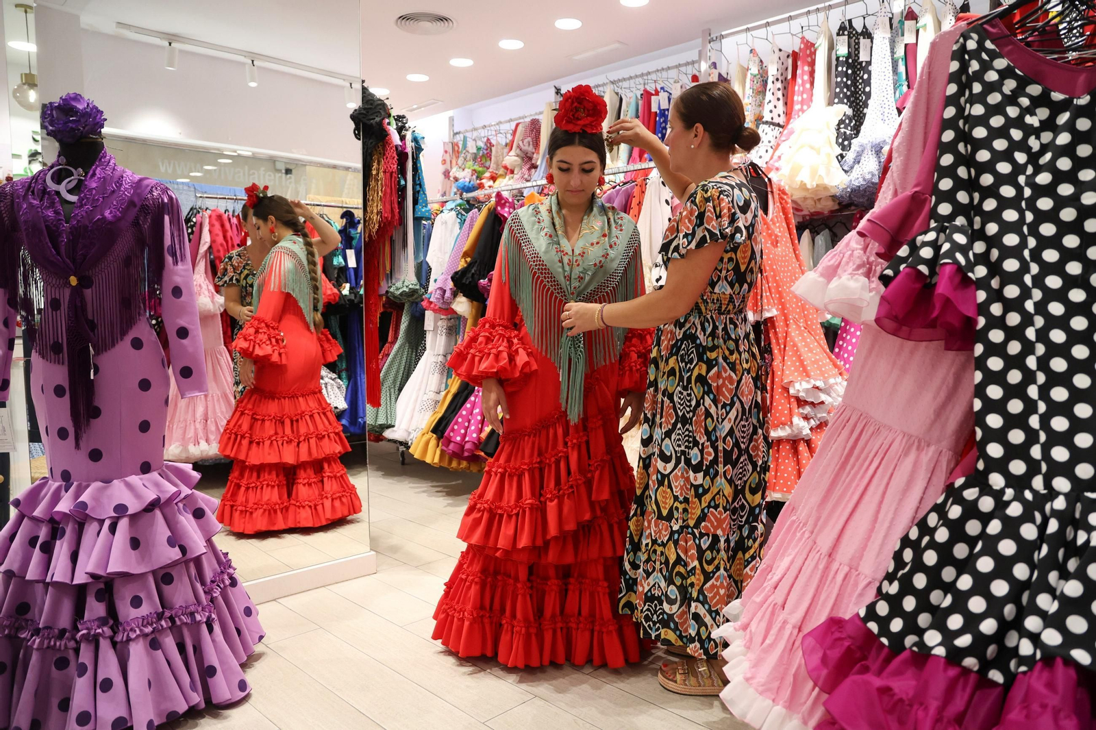 La moda flamenca para la Feria de Málaga, en imágenes