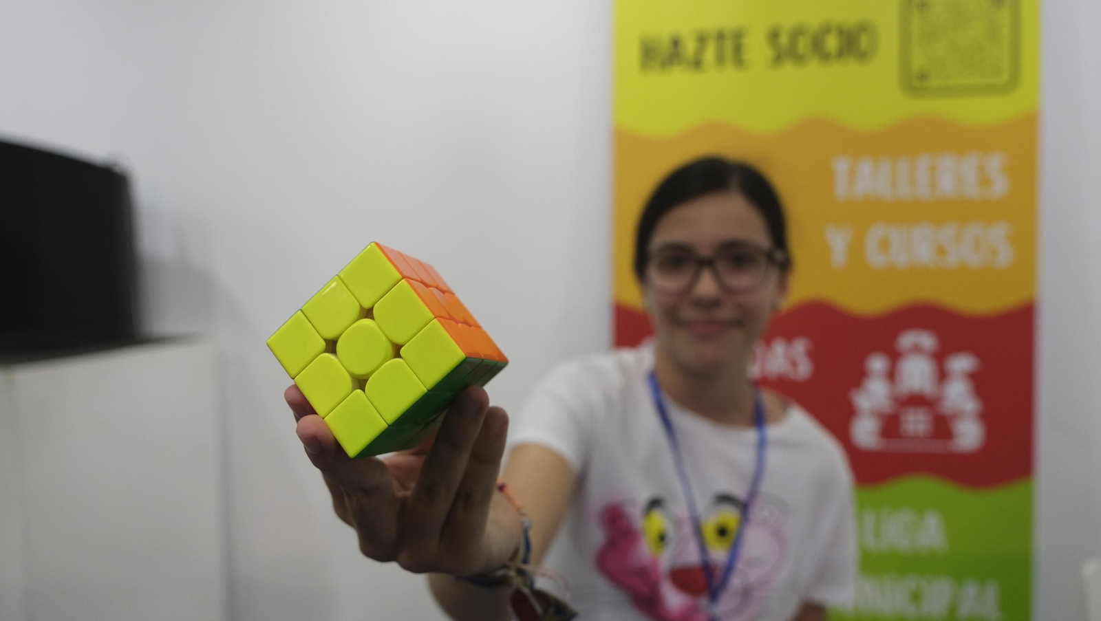 II Torneo de Speedcubing de la Feria de Almería 2024, en imágenes