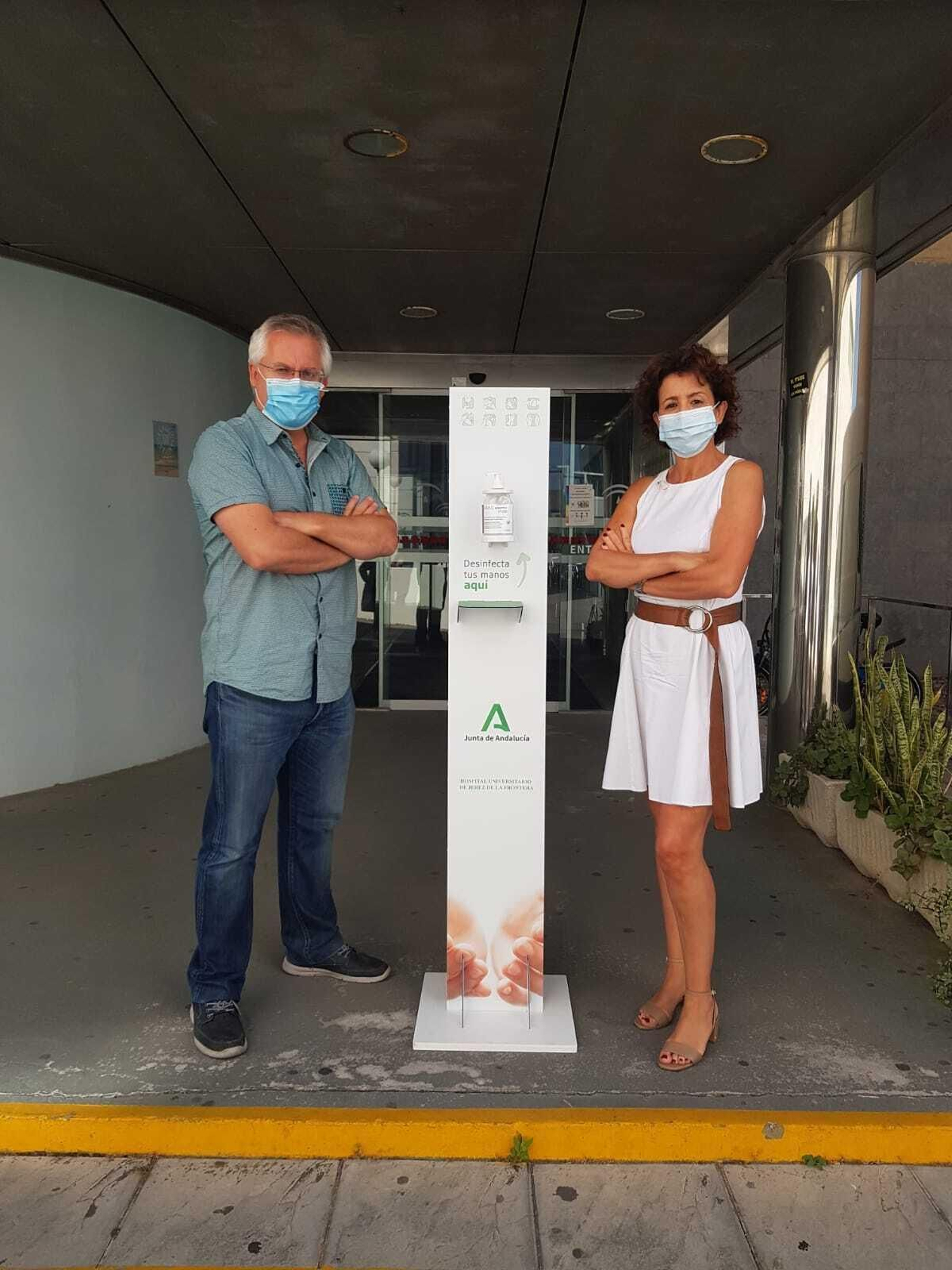 Fernando González y María Ángeles Morenatti.