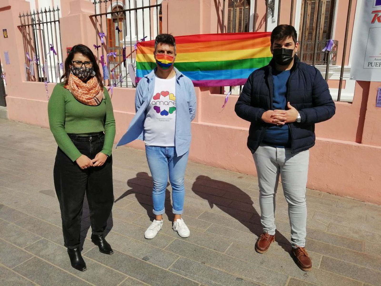 Lourdes Bernal, José Manuel Acosta y Alfredo Fernández