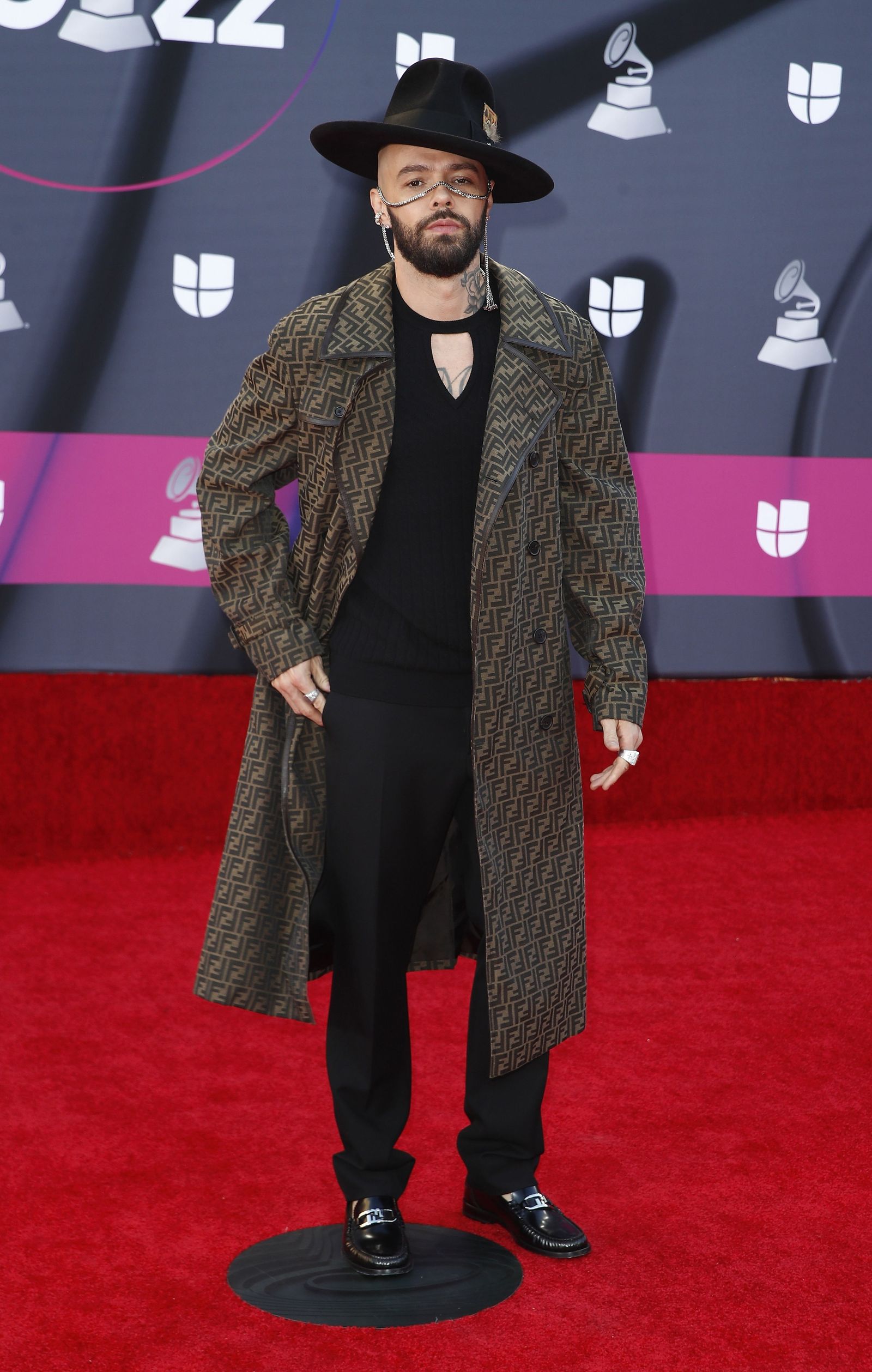 La alfombra roja de los Grammy latinos