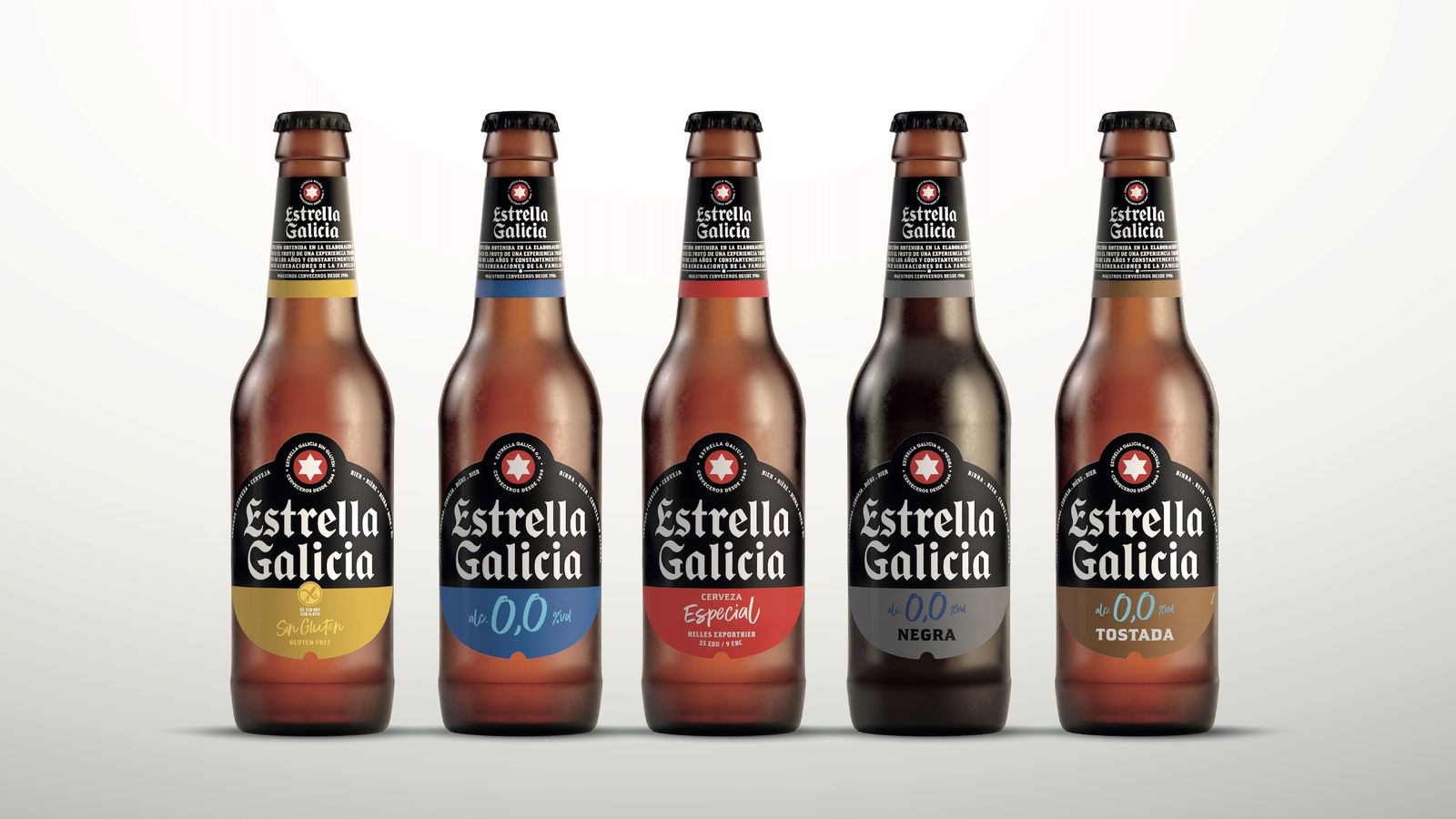 Nuevo formato más sostenible de Estrella Galicia.