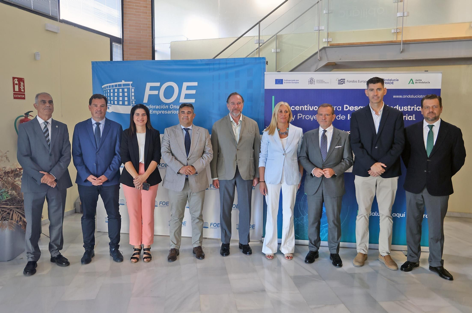 Imágenes de la presentación del programa de incentivos para empresas de la agencia Andalucía TRADE