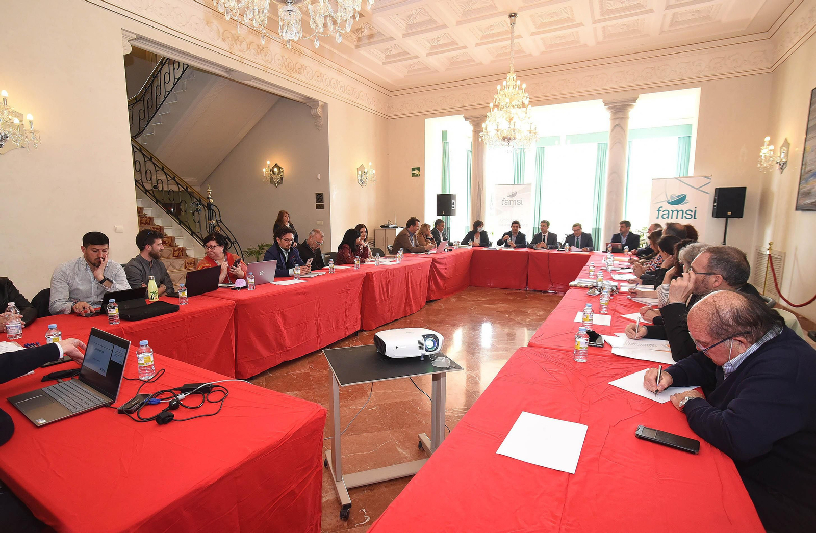 Imagen de la reunión de la Famsi en Granada