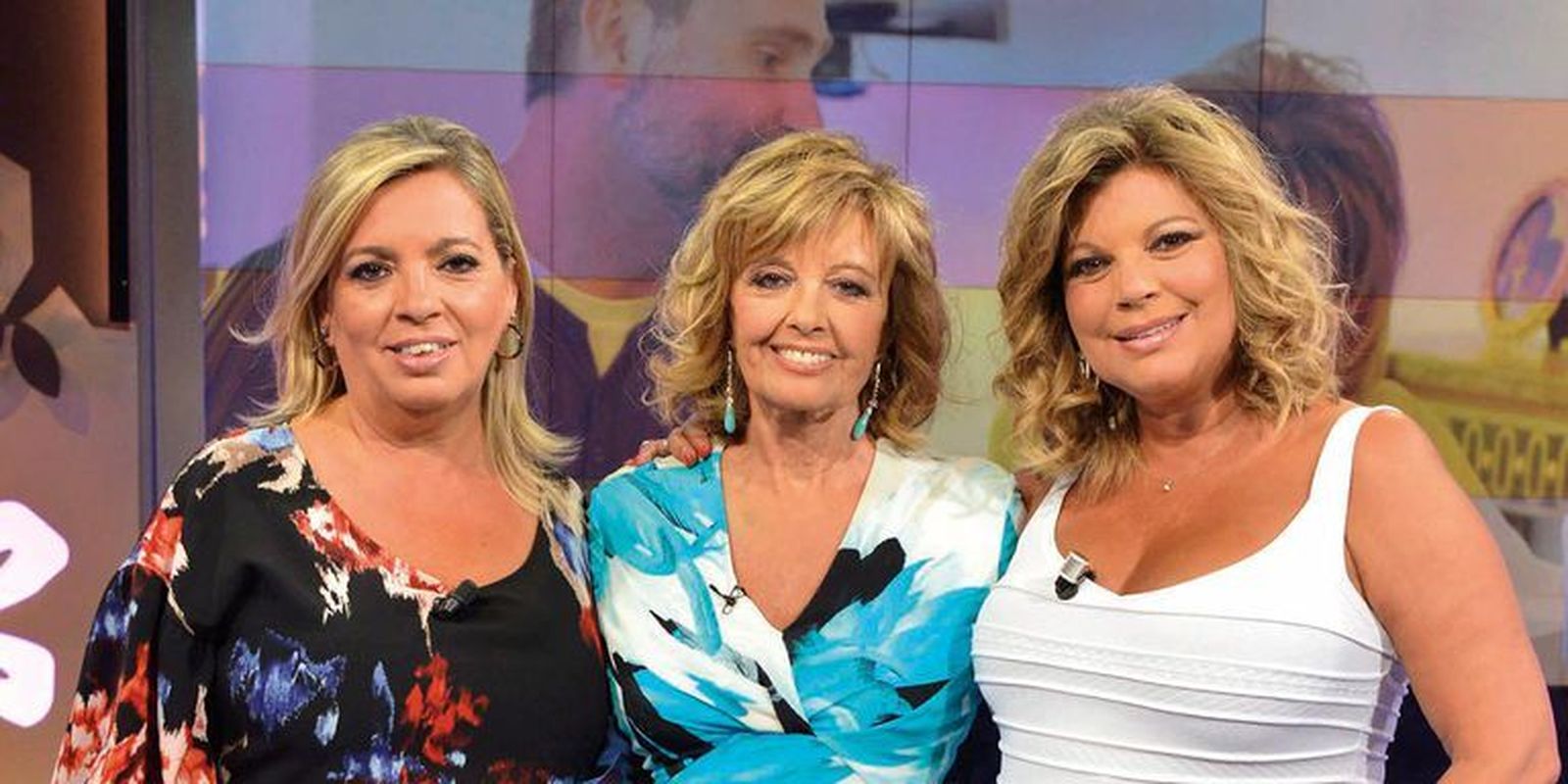 Carmen Borrego, María Teresa Campos y Terelu Campos en 'Sálvame'