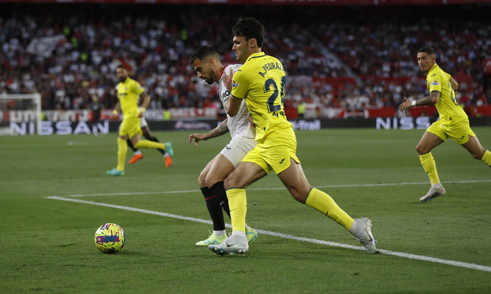 Las imágenes del Sevilla-Villarreal