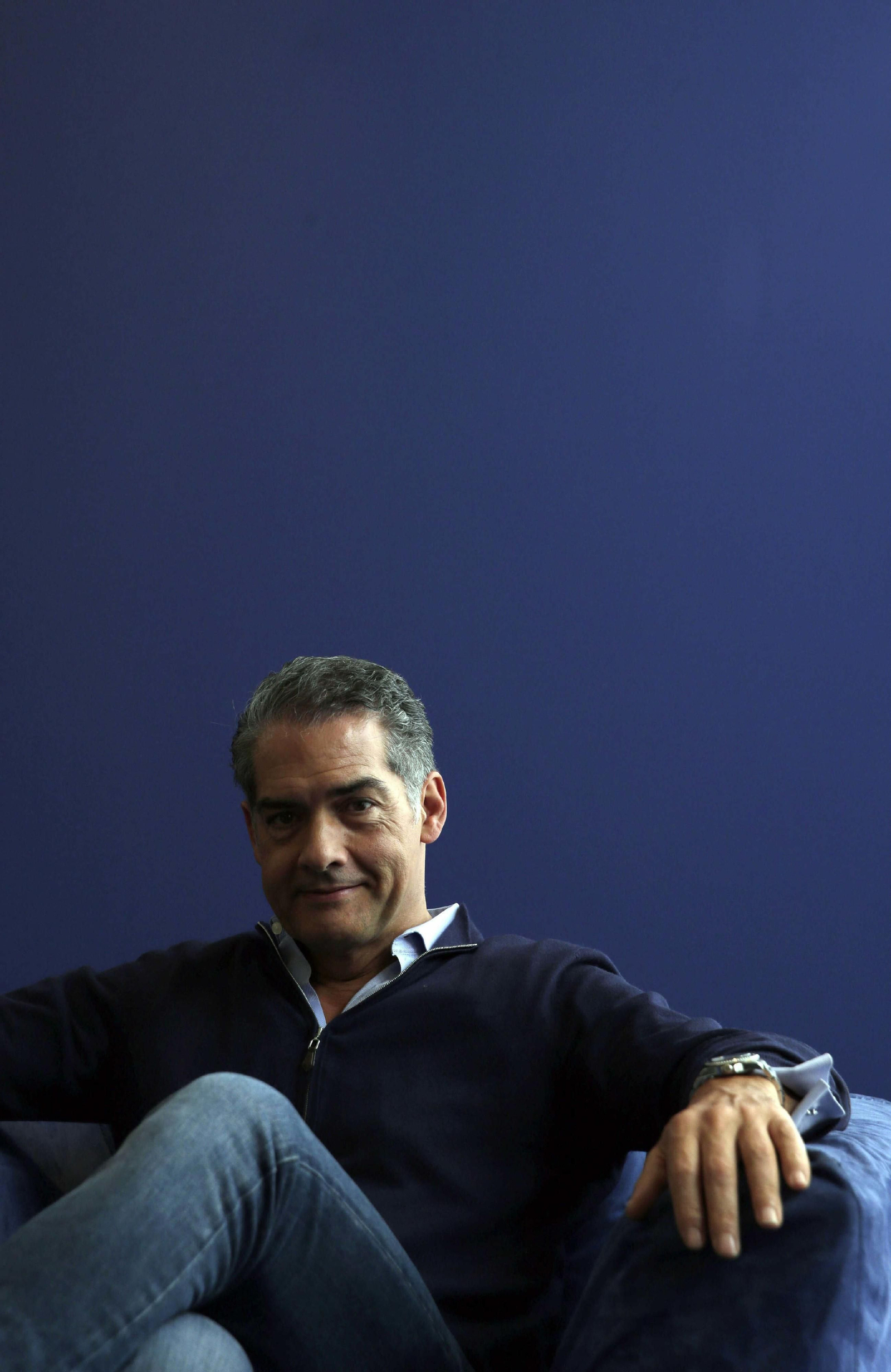 El escocés Philip Kerr, fotografiado en una visita a Barcelona en 2015.