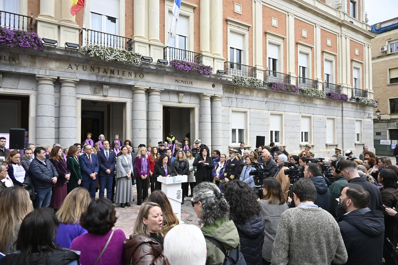 Imágenes de ambiente del miercoles 12 de marzo en Huelva