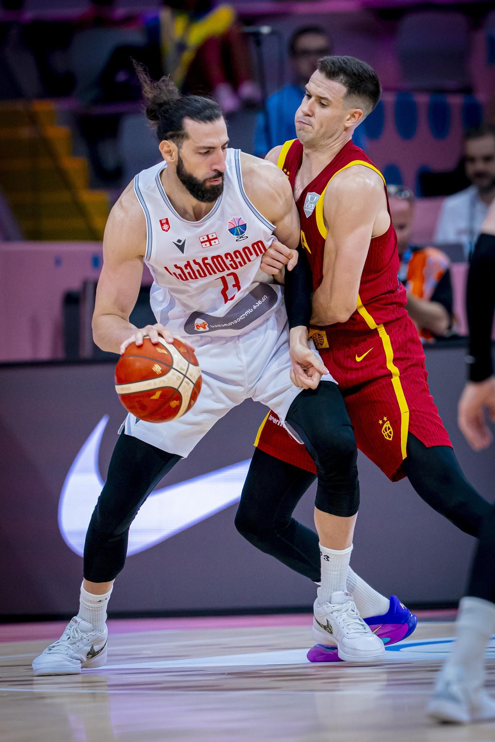 Las fotos del Georgia - España de baloncesto