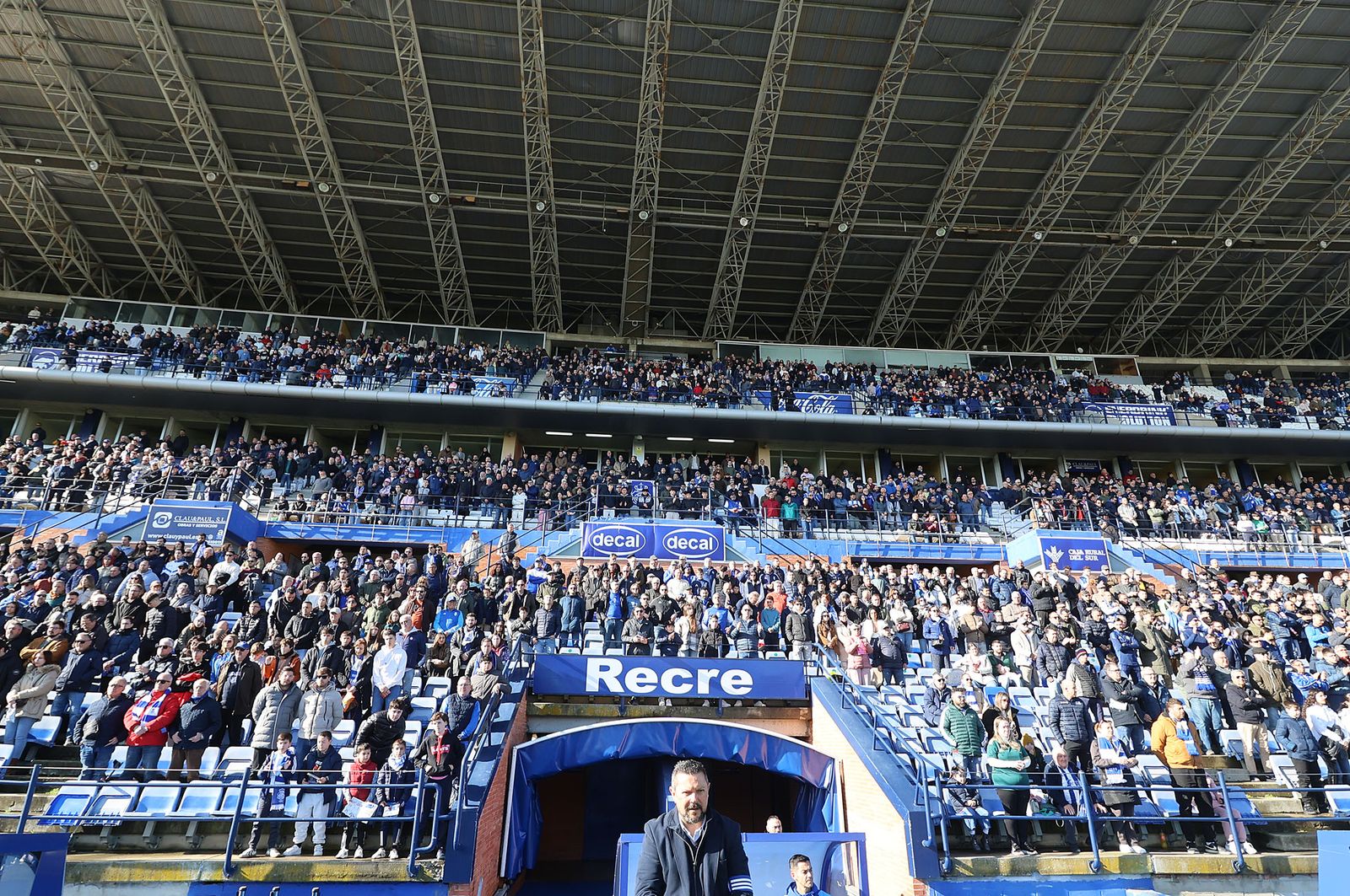 Búscate en las gradas del Nuevo Colombino durante el Recre-Estepona