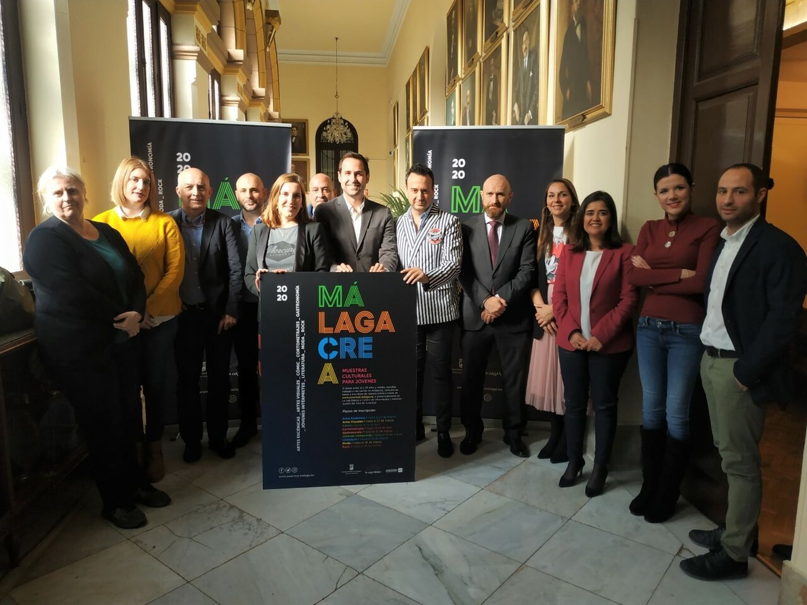Presentación de la última edición del certamen 'Málaga Crea'