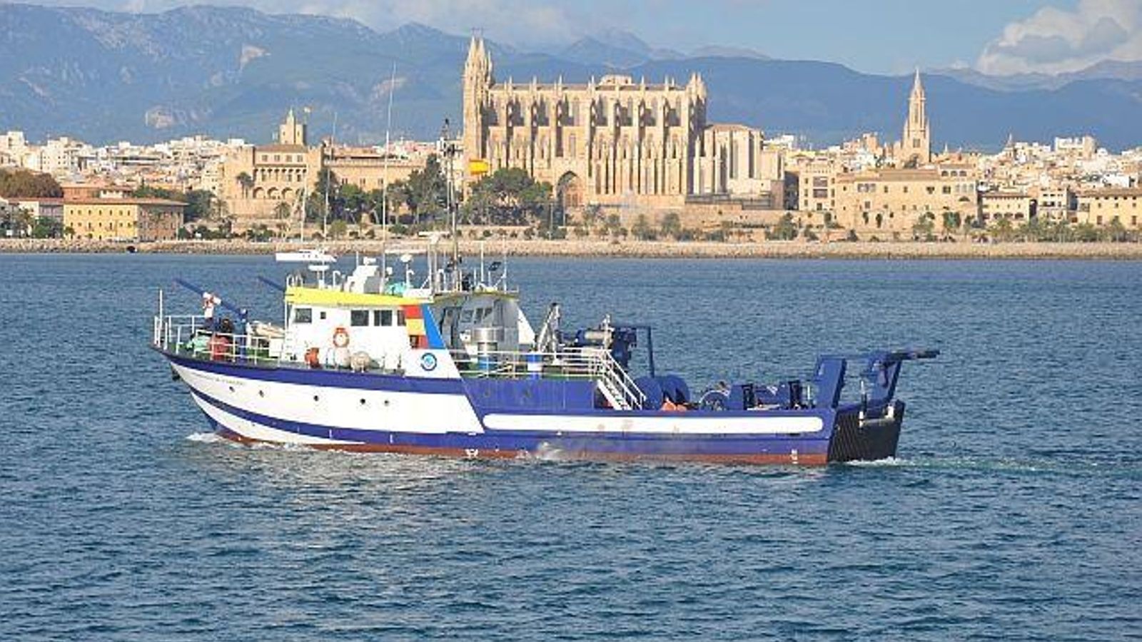 El buque oceanográfico 'Francisco de Paula Navarro', que recibió hostigamiento por parte de la Royal Navy.