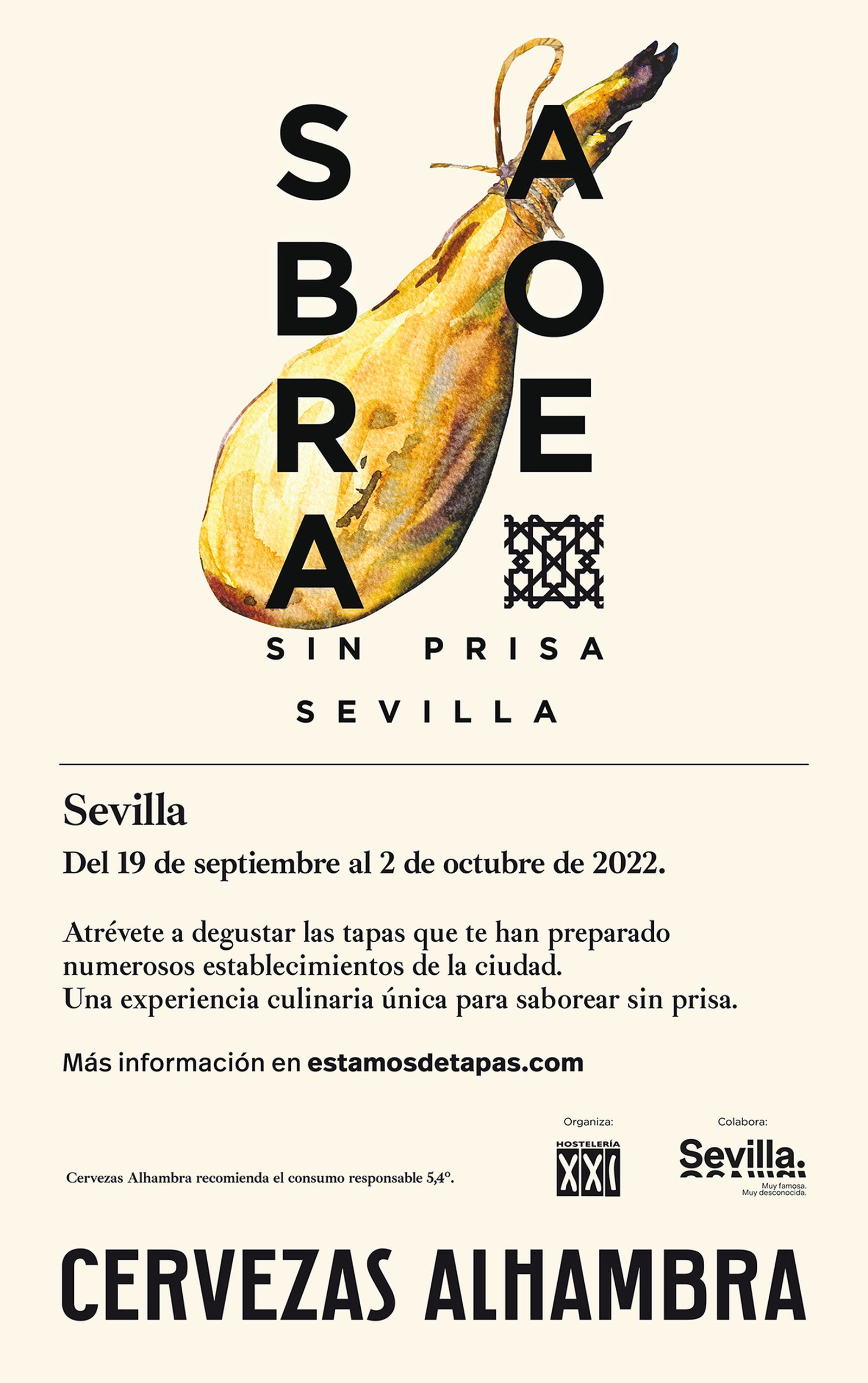 1_Cartel Saborea Sin Prisa Sevilla 2022