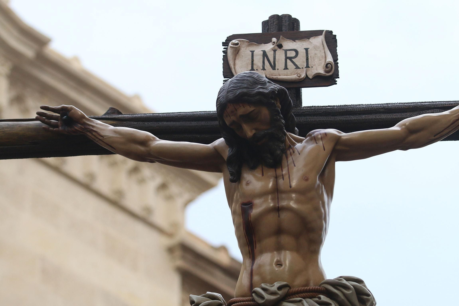 La procesión de las Angustias de Almería, en imágenes