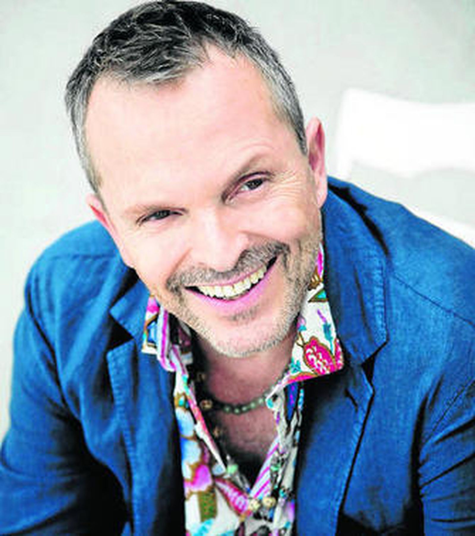 El cantante Miguel Bosé en una foto promocional.