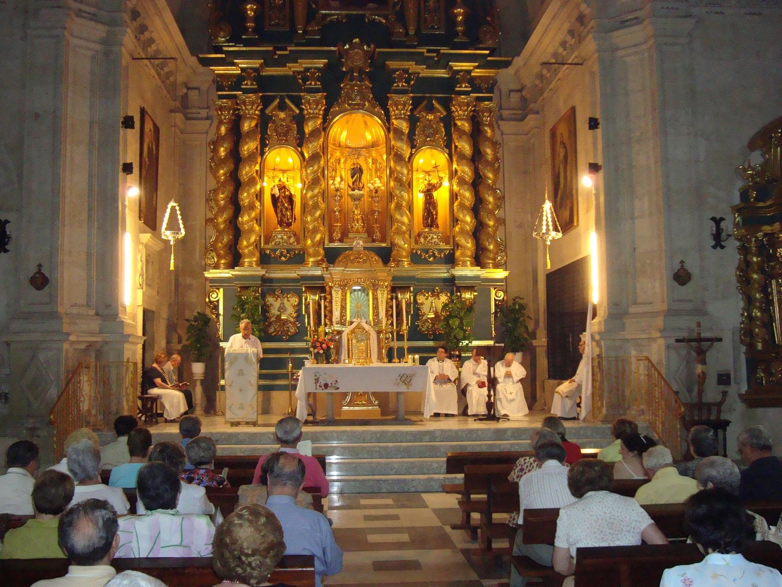 Retablo Mayor de Las Claras.