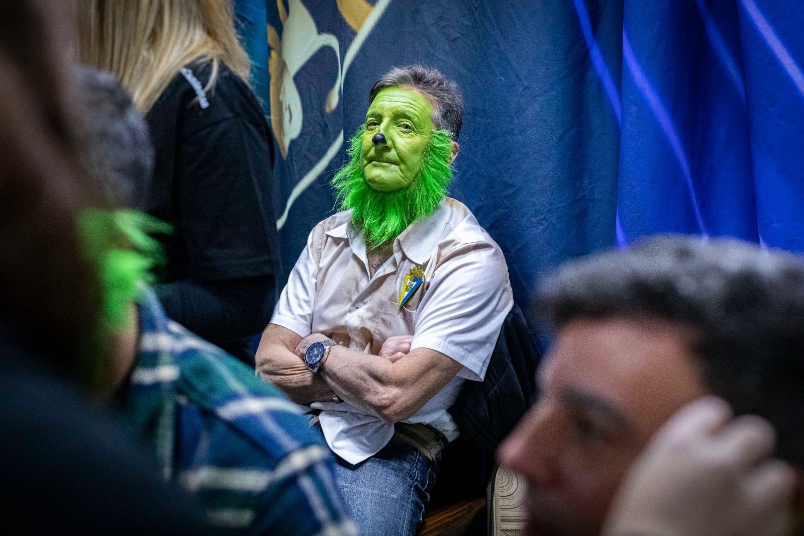 La transformación de la chirigota del Sheriff en el Grinch