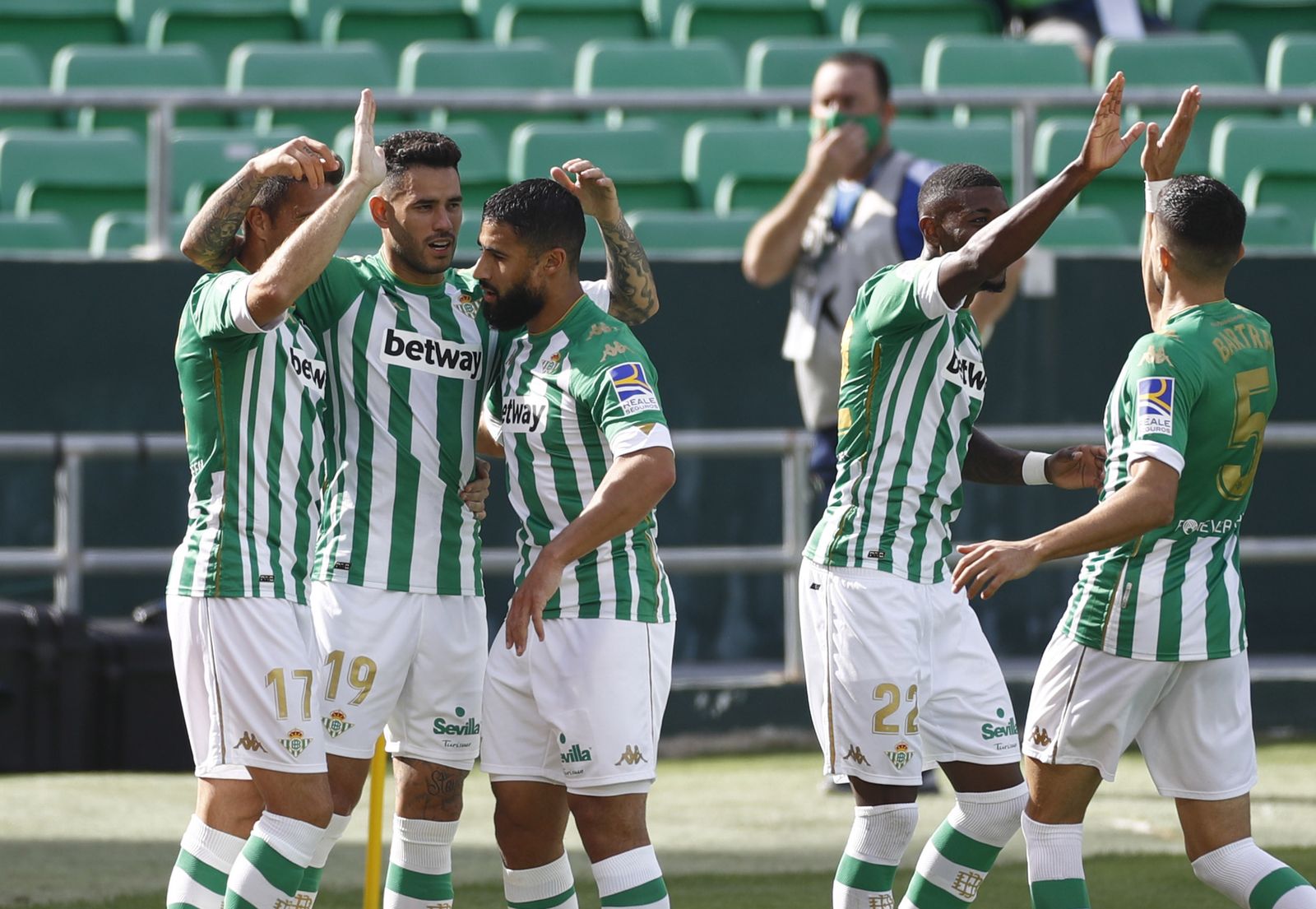 Las imágenes del Betis-Elche