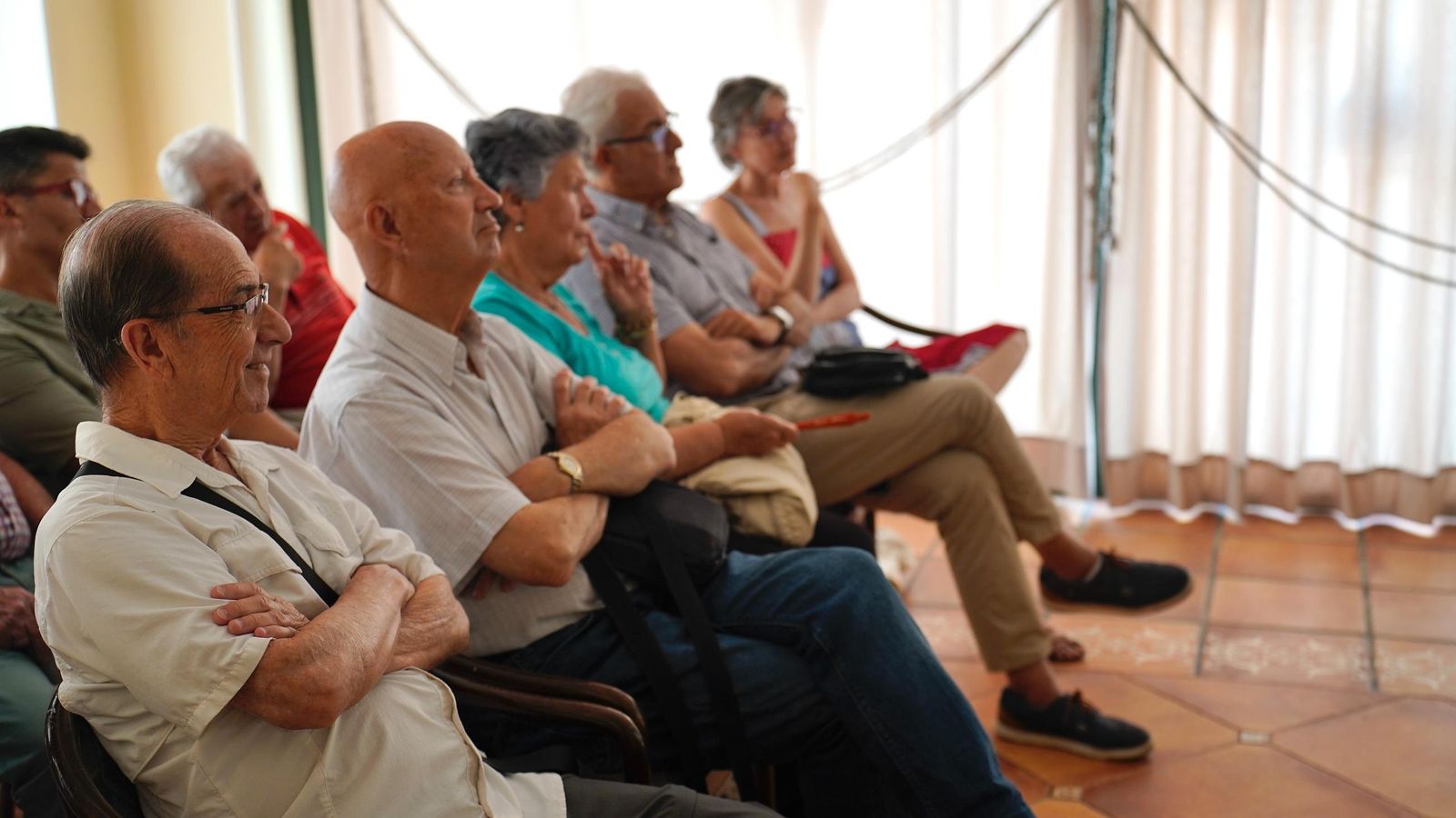 Fotos:  Presentación de la web para informar de los desperfectos de Algeciras en la sede de Fopacsa