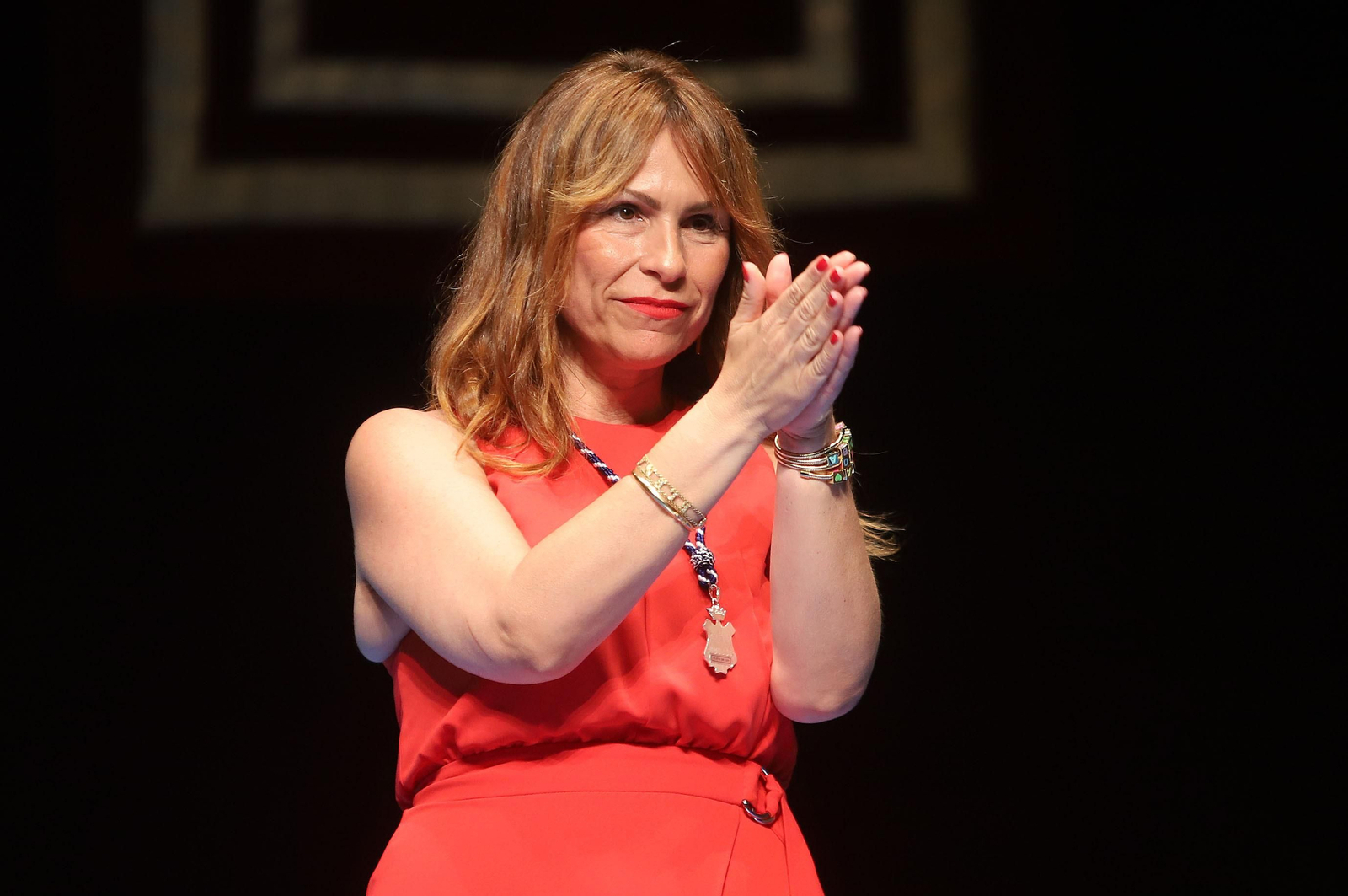 Imágenes de la toma de posesión de Pilar Miranda como alcaldesa de Huelva