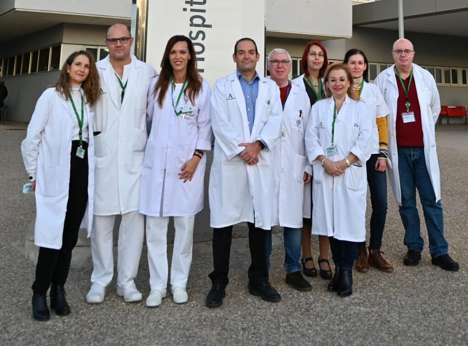 Los profesionales que participan en la iniciativa.