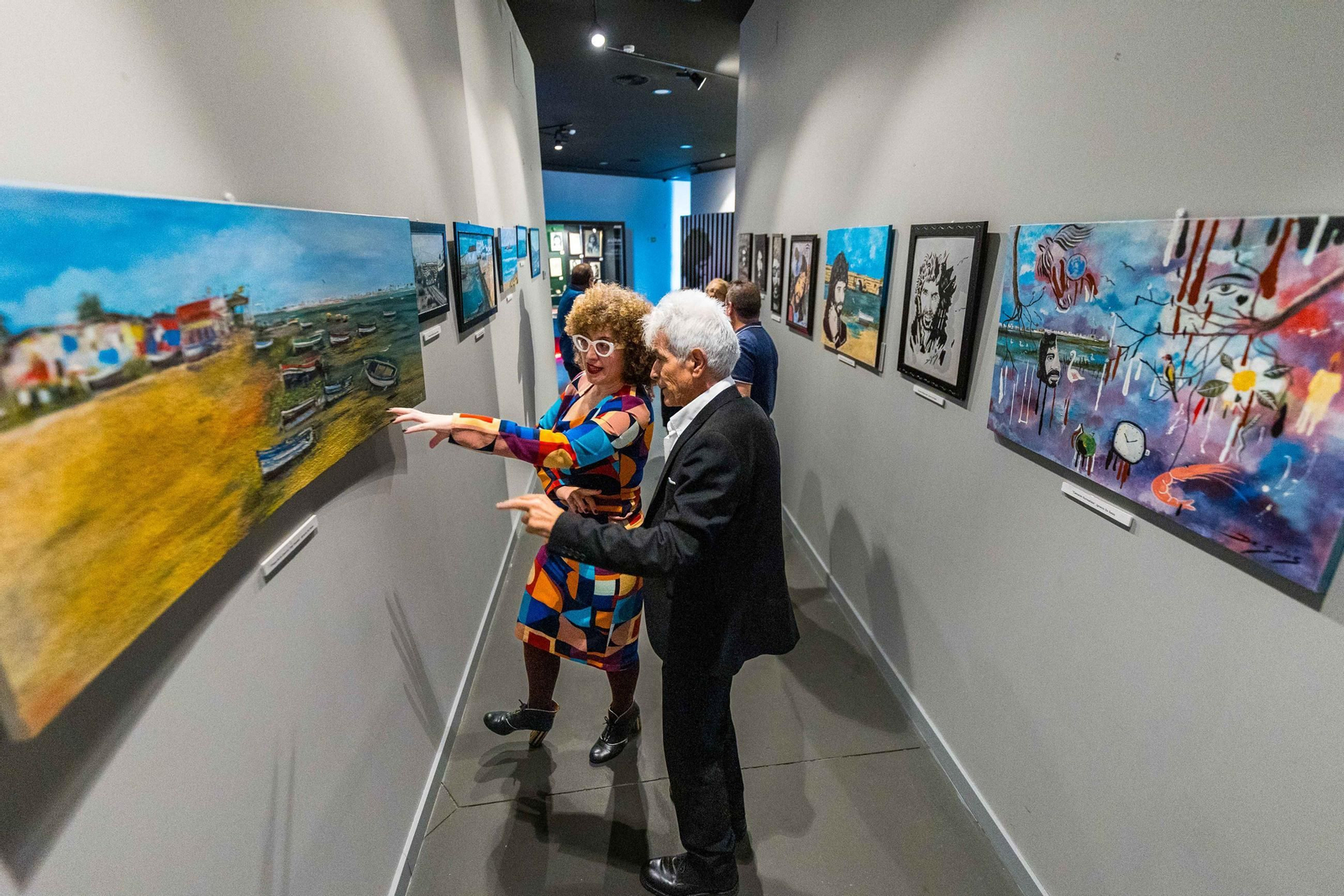 Comienzan los actos del Día del Flamenco en San Fernando: Ignacio de Salas expone su pintura en el Museo Camarón
