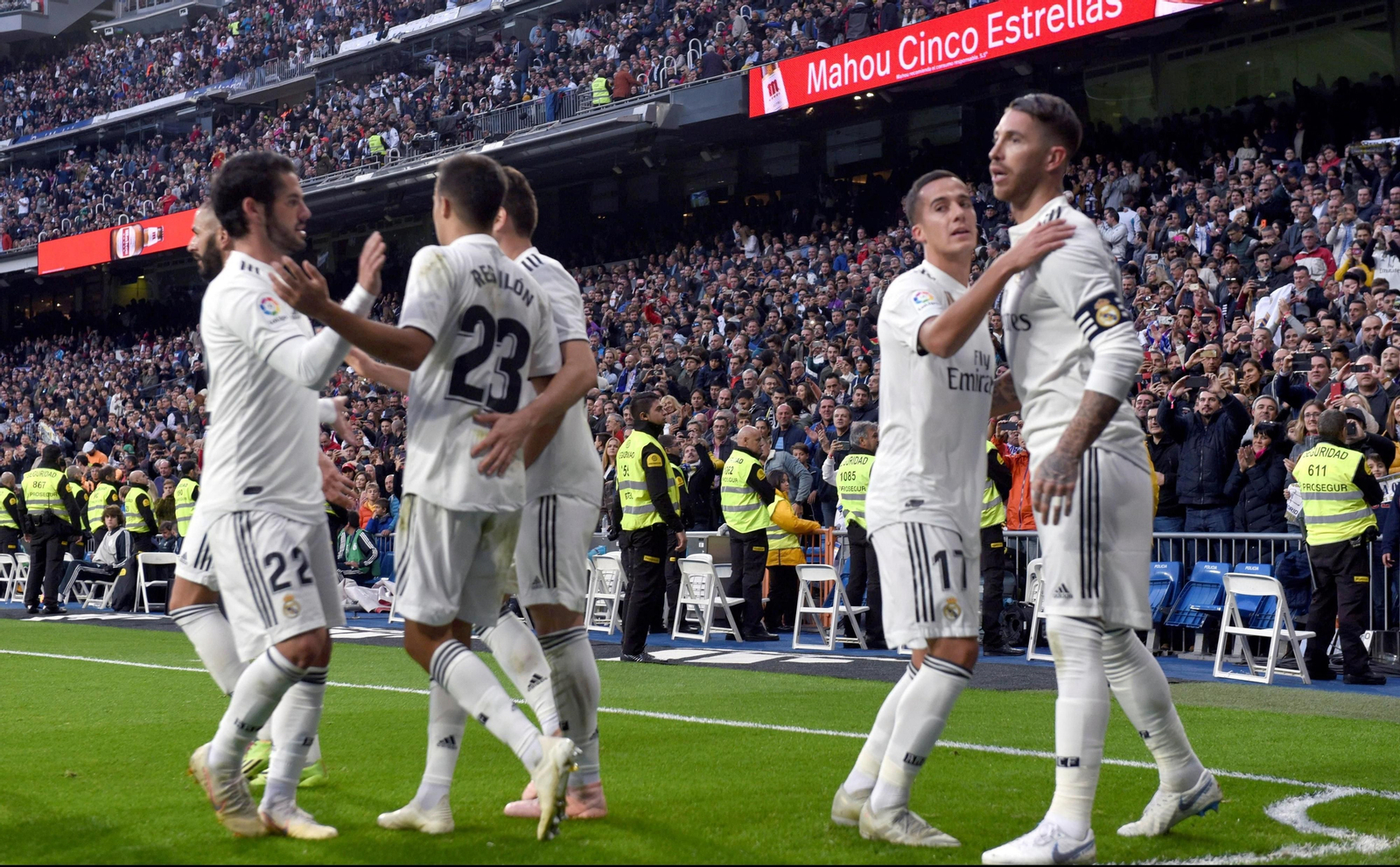 El Real Madrid-Valladolid, en imágenes