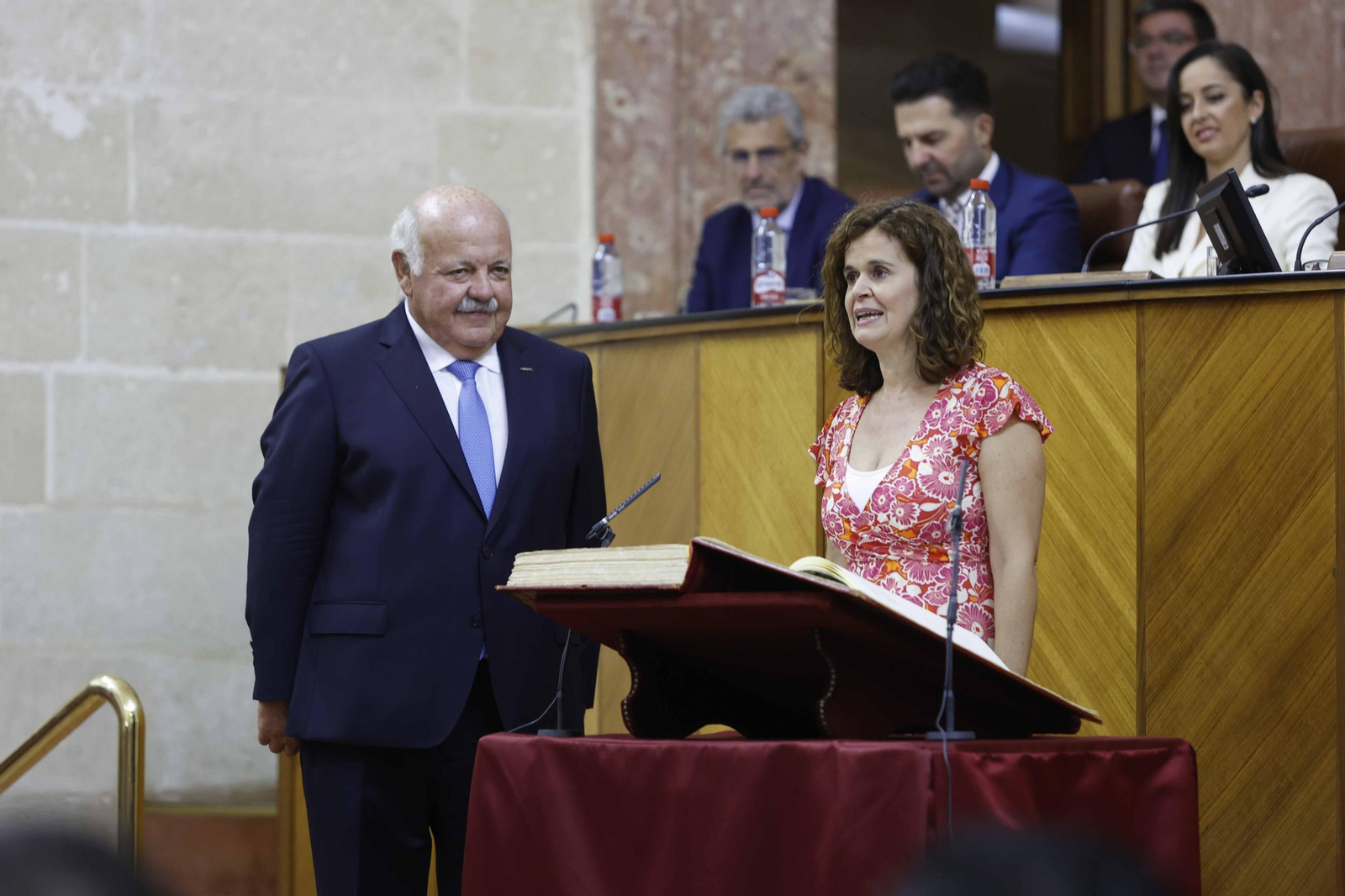 La constitución del Parlamento andaluz, todas las imágenes