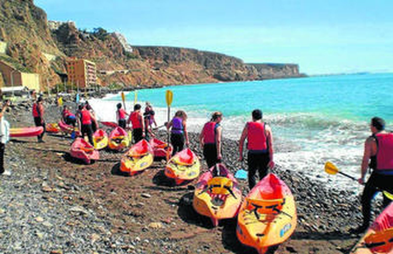 Actividad organizada por la estación náutica de Almería.