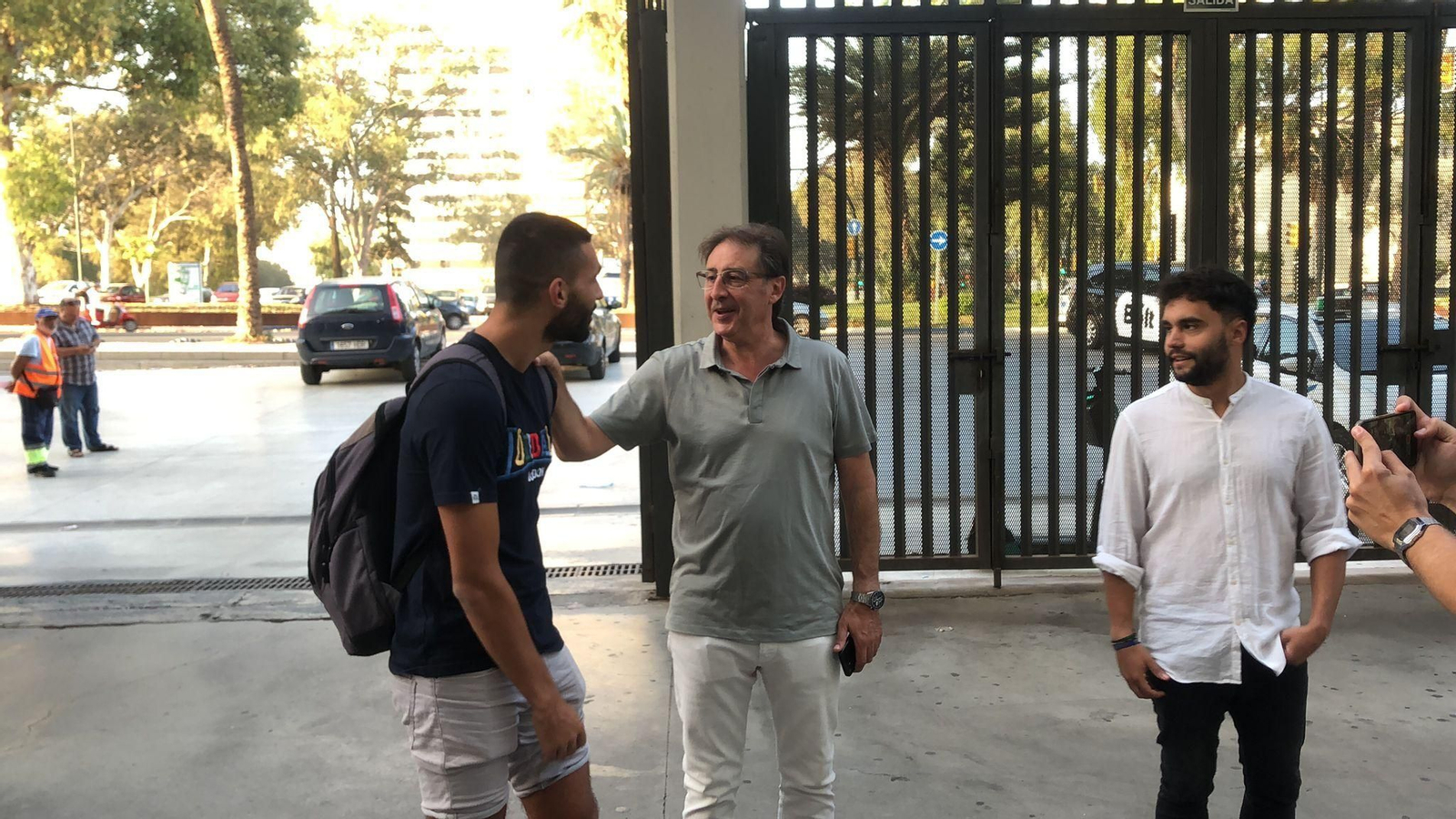 Einar Galilea conoce La Rosaleda