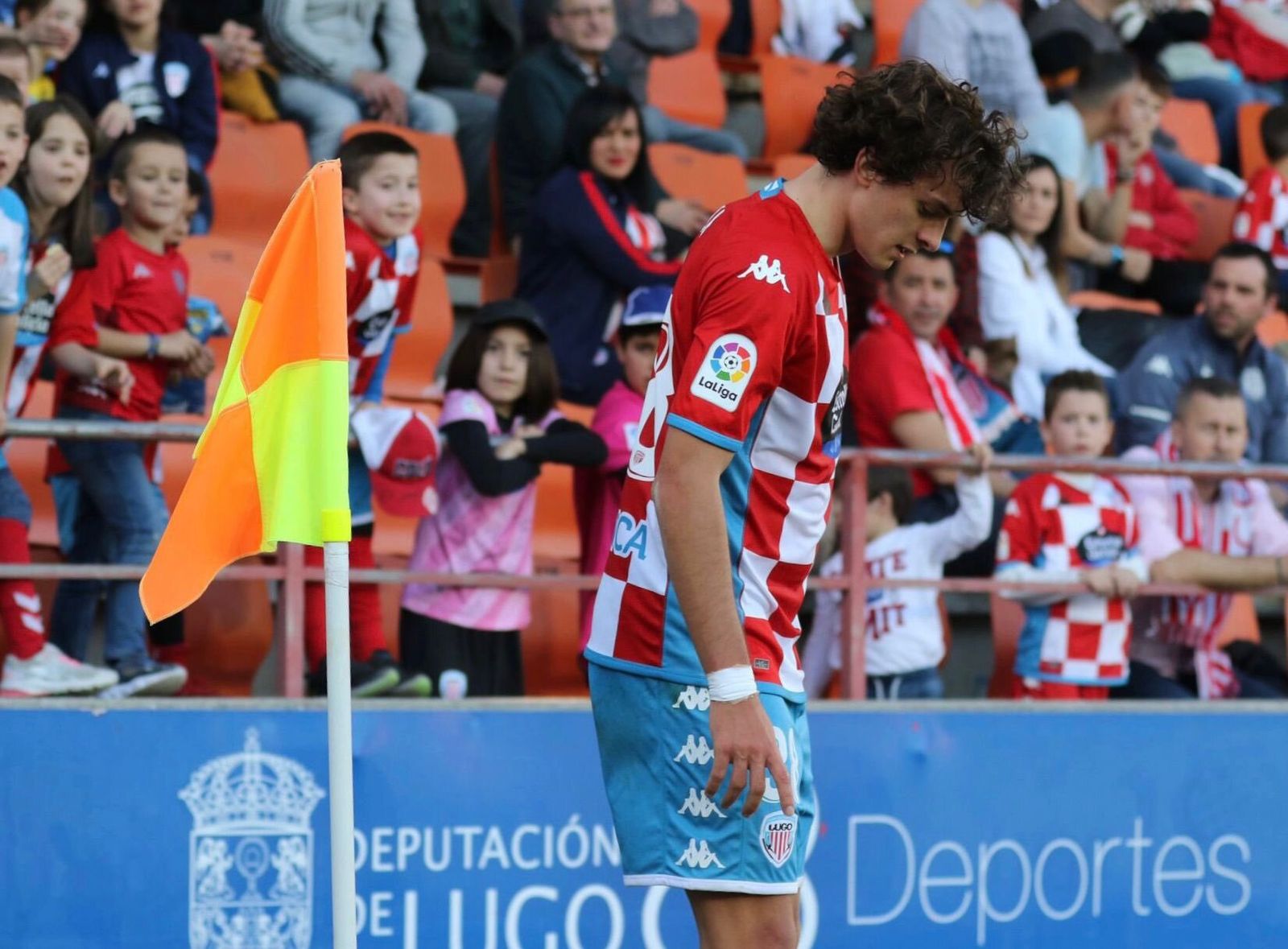 Gui Guedes está gustando a la afición del Lugo