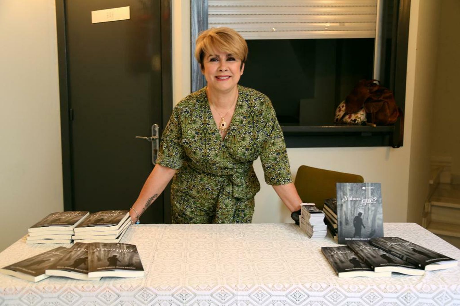 María Dolores Osuna Sánchez, autora de la novela.