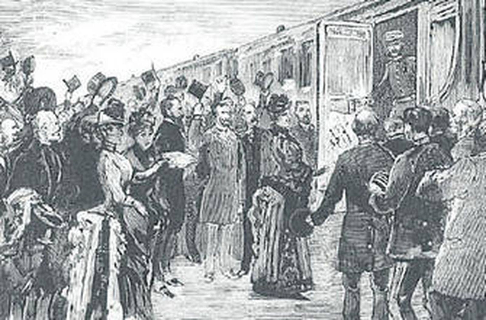 Clamoroso recibiento al Rey a su regreso de Aranjuez