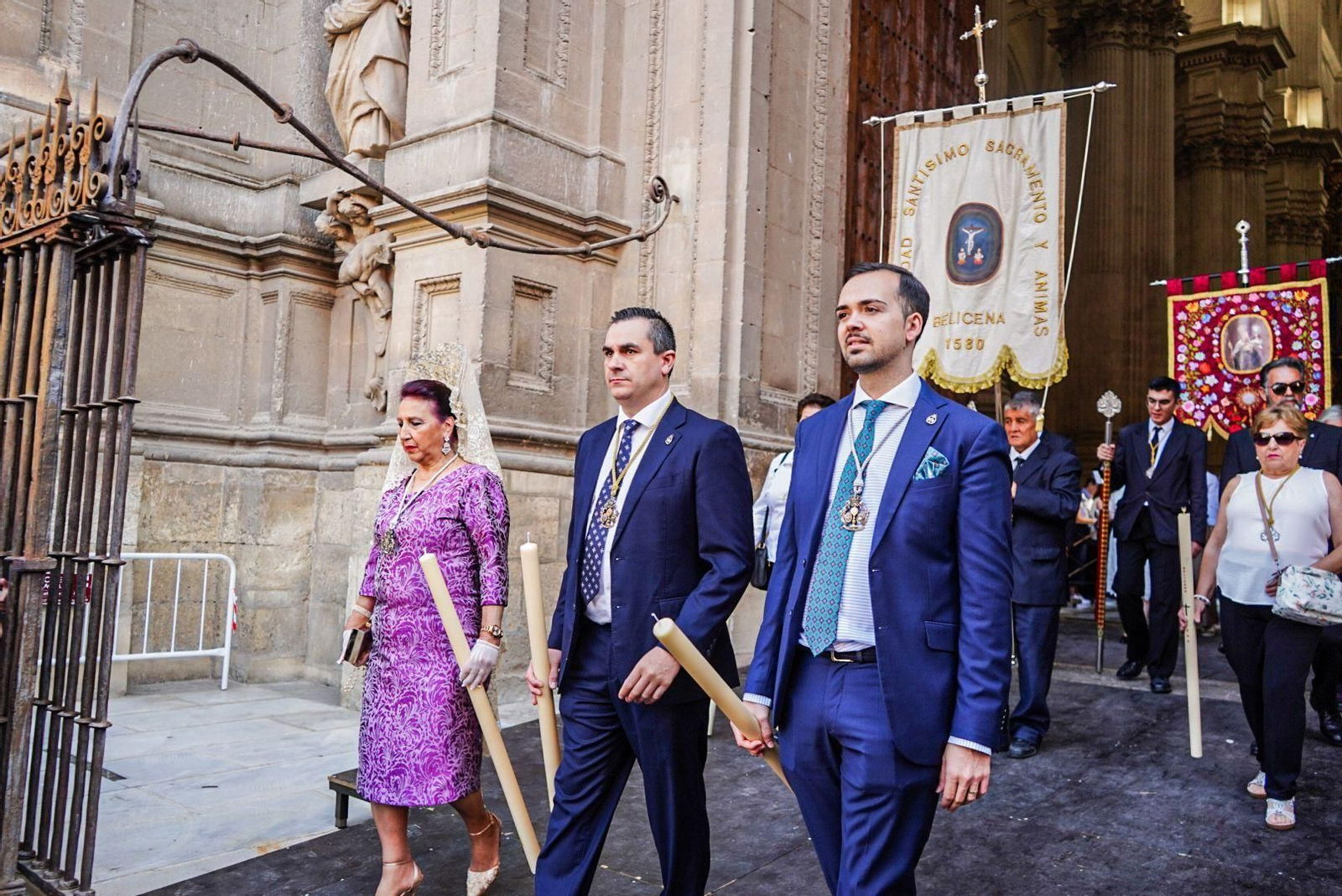 Las imágenes de la procesión del Corpus de Granada