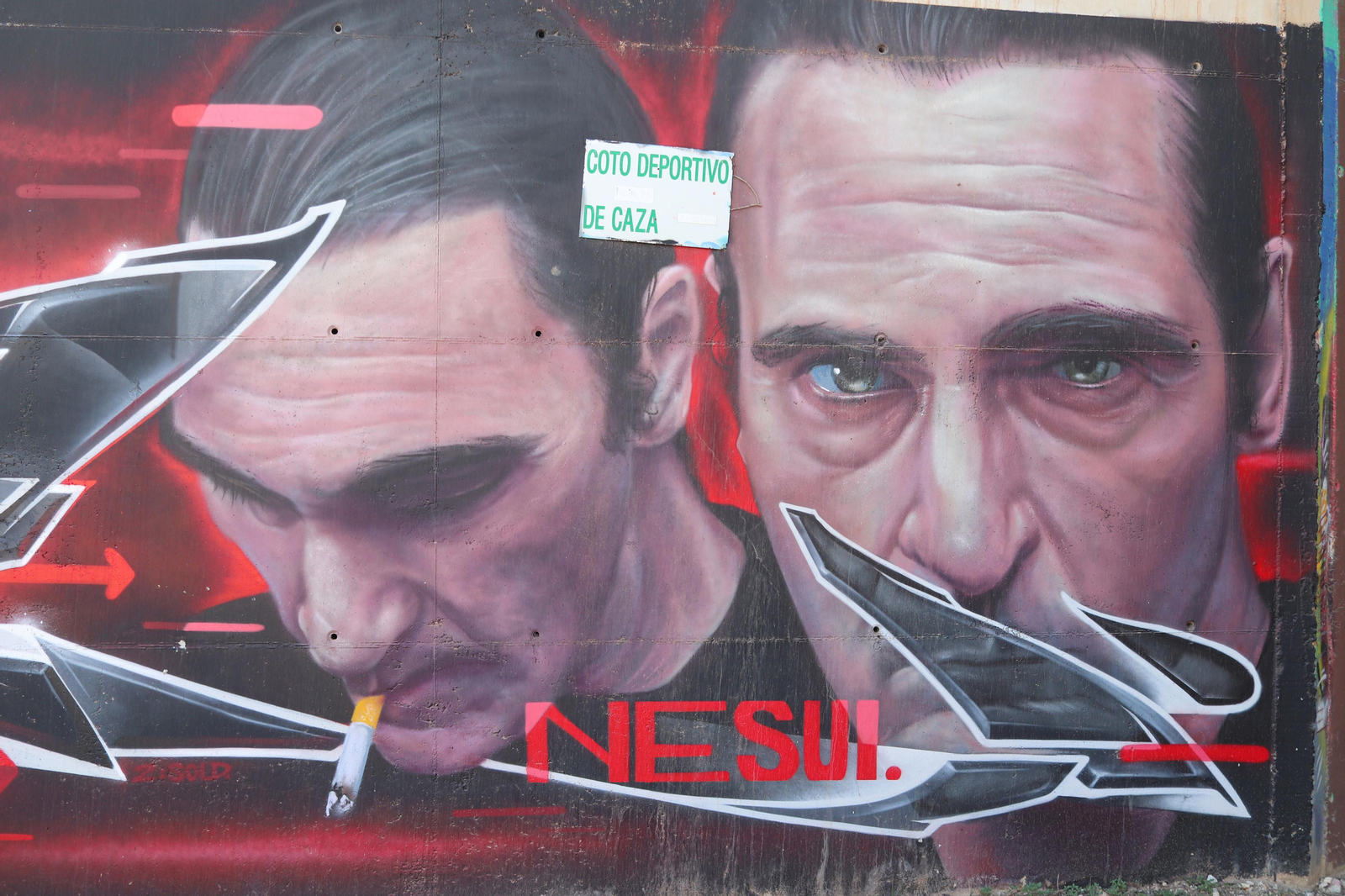 Así es la galería de arte urbano bajo la autovia de Benalmádena Así es la galería de arte urbano bajo la autovia de Benalmádena