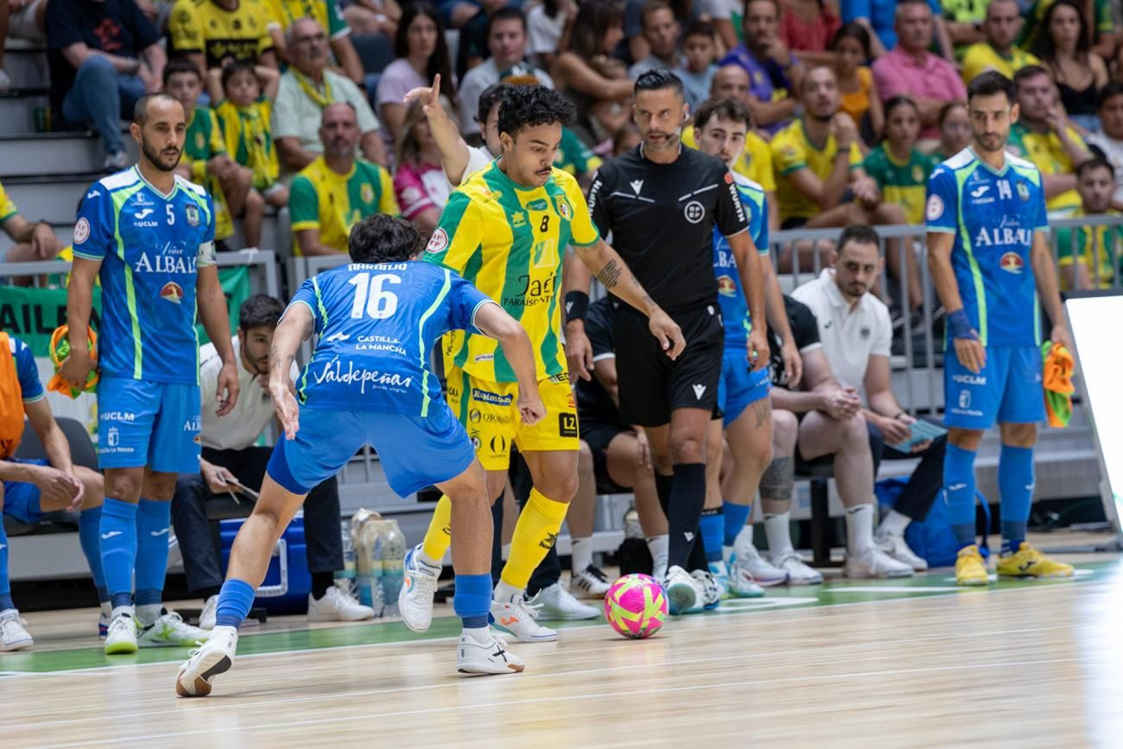 El clásico entre Jaén Paraíso Interior FS y Viña Albali Valdepeñas