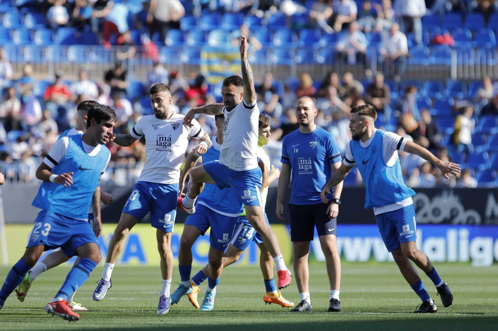 Las fotos del Málaga CF-Real Valladolid
