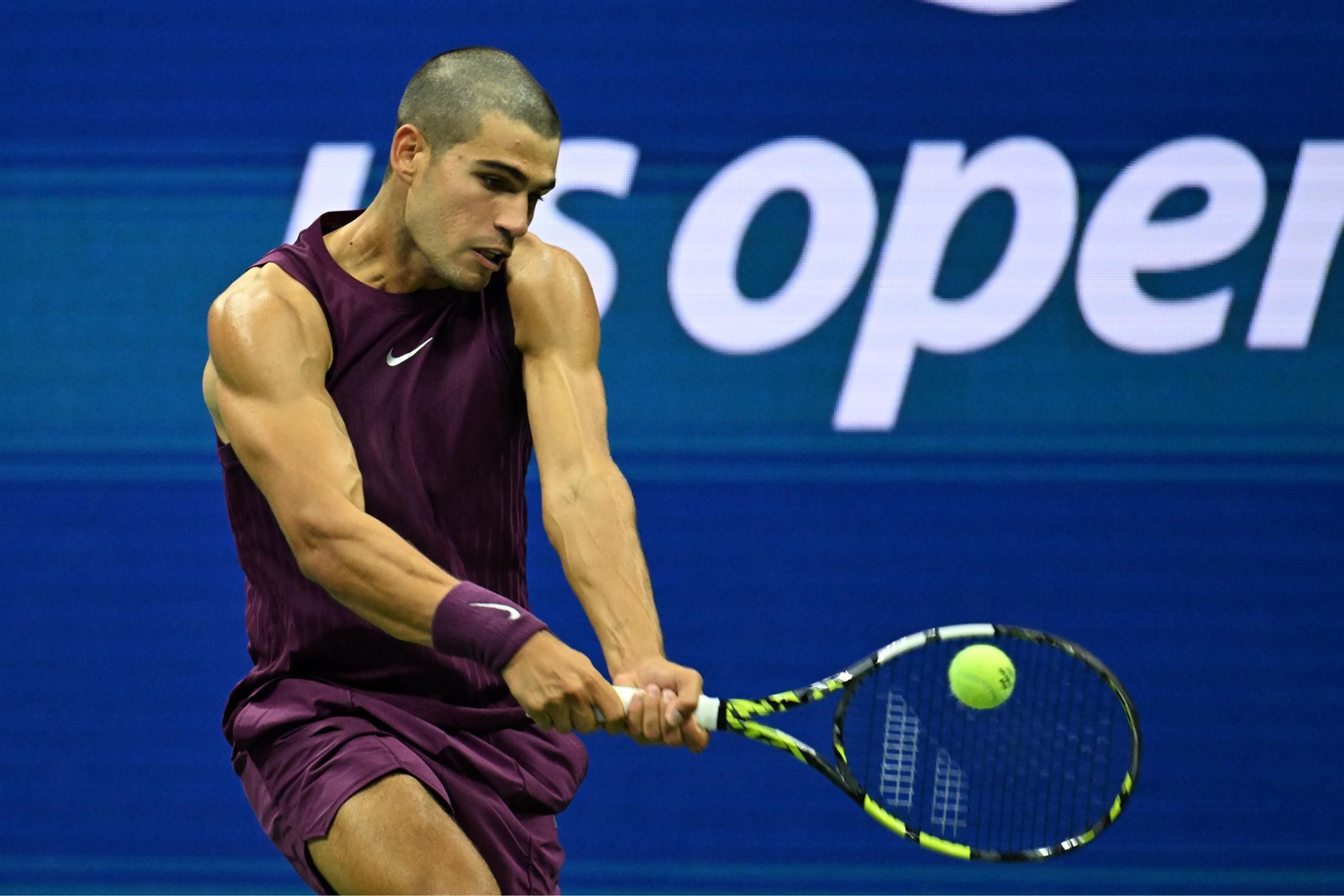 Las fotos del nuevo 'look' de Alcaraz en el Open USA