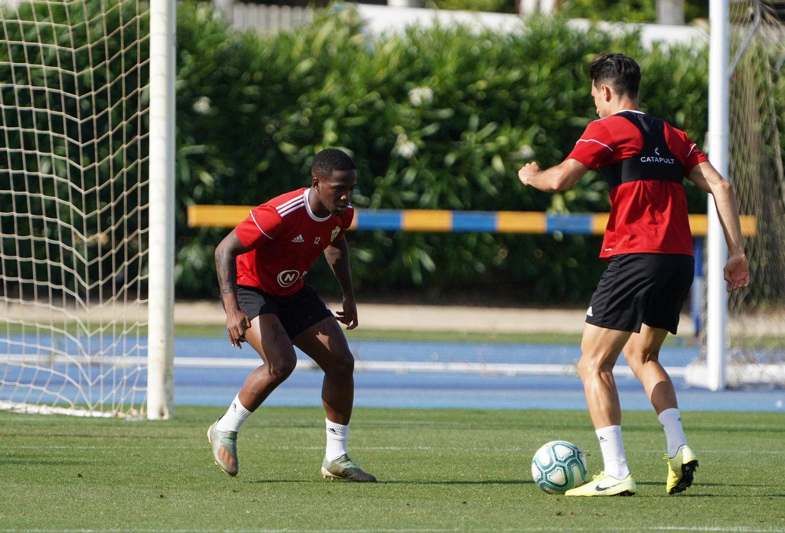 Entrenamiento matutino de la UDA (viernes 29)