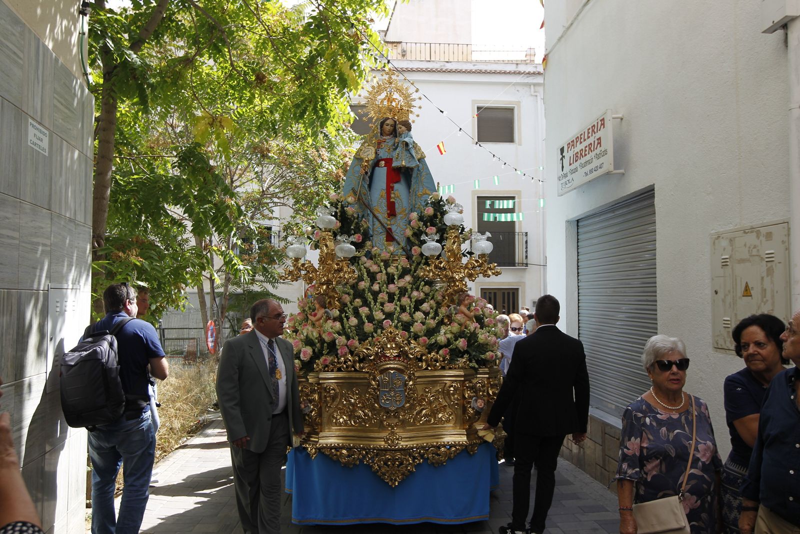 Fotogalería Procesión Virgen del Socorro. Tíjola