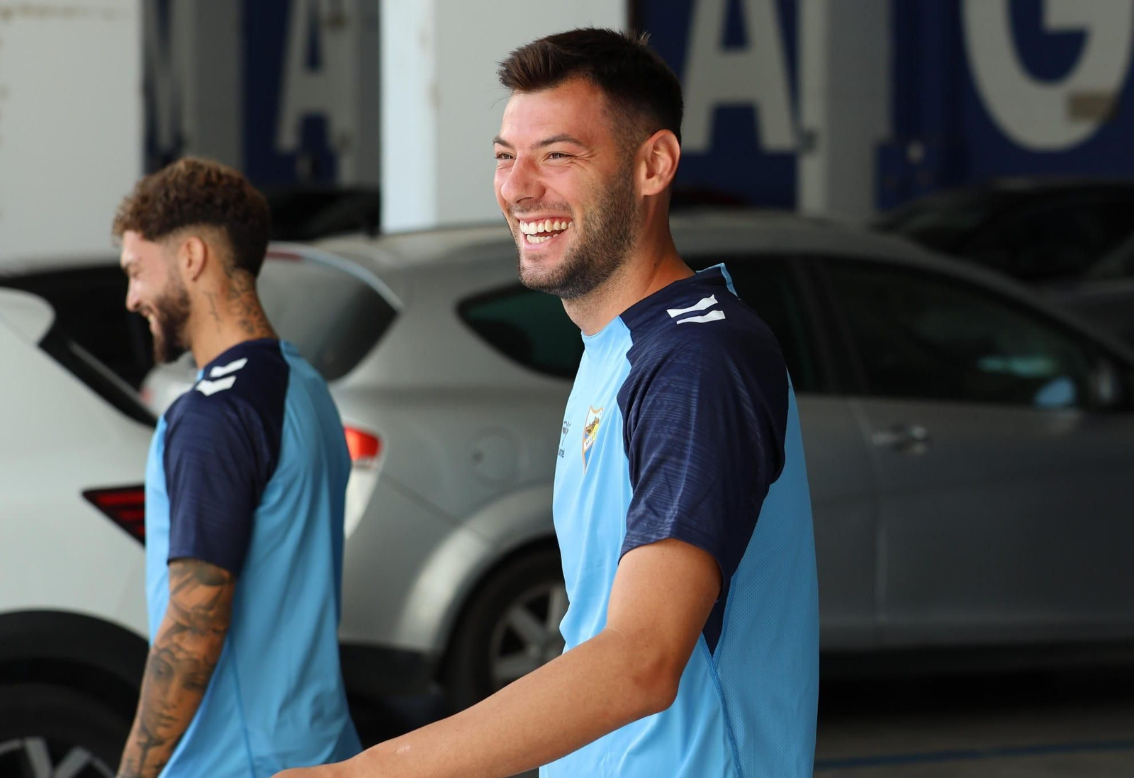 El primer entrenamiento de Roko Baturina y Luismi Sánchez, en fotos