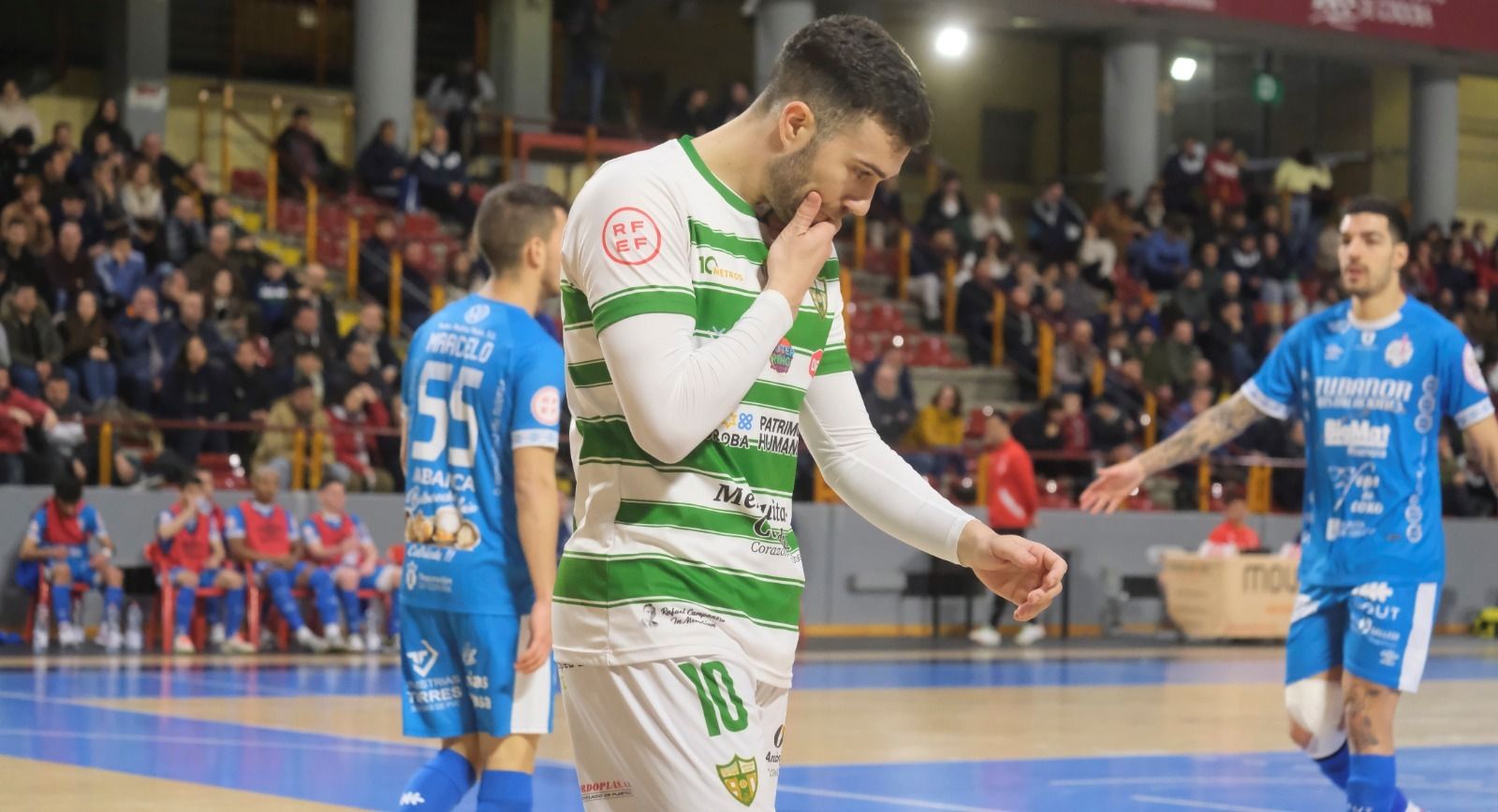 Saura lamenta una ocasión fallada ante el Noia.