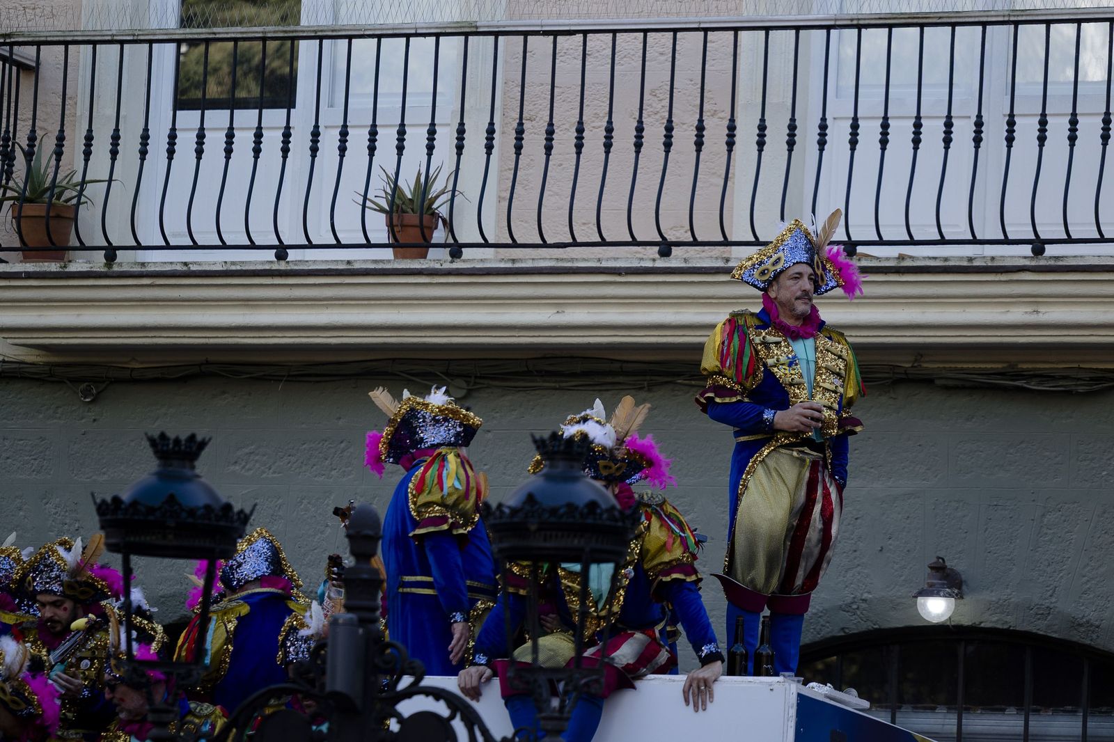 Las imágenes del segundo sábado de Carnaval de Cádiz 2026: Carruseles de coros