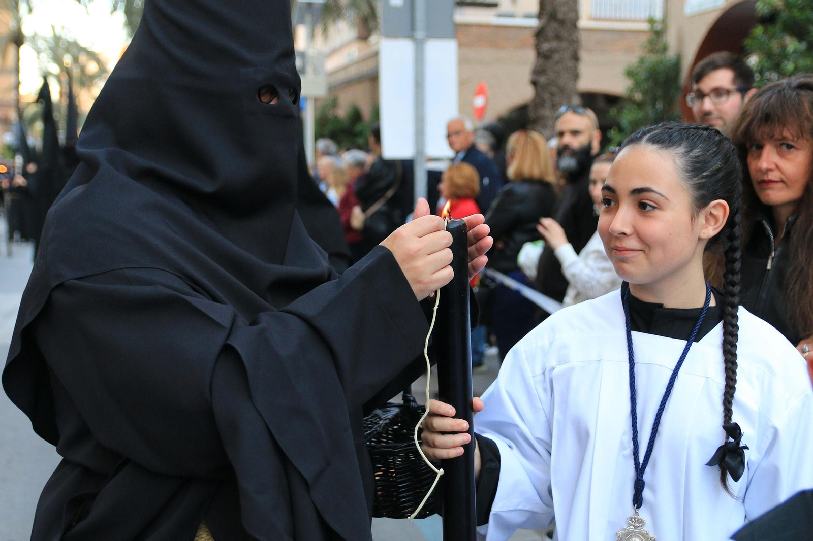 La procesión de la Caridad, en imágenes