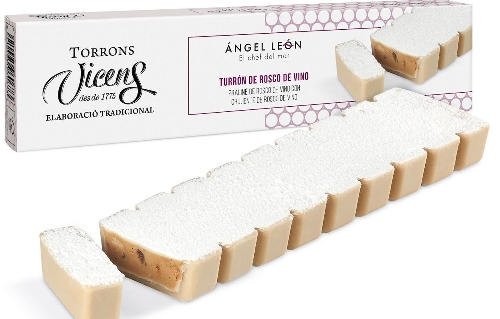 Turrón de rosco de vino de Ángel León
