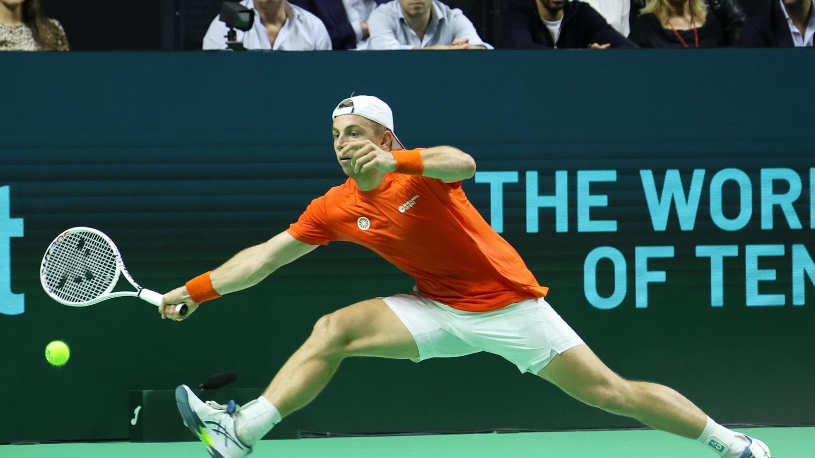 Las mejores fotos del Carlos Alcaraz-Griekspoor de la Copa Davis de Málaga