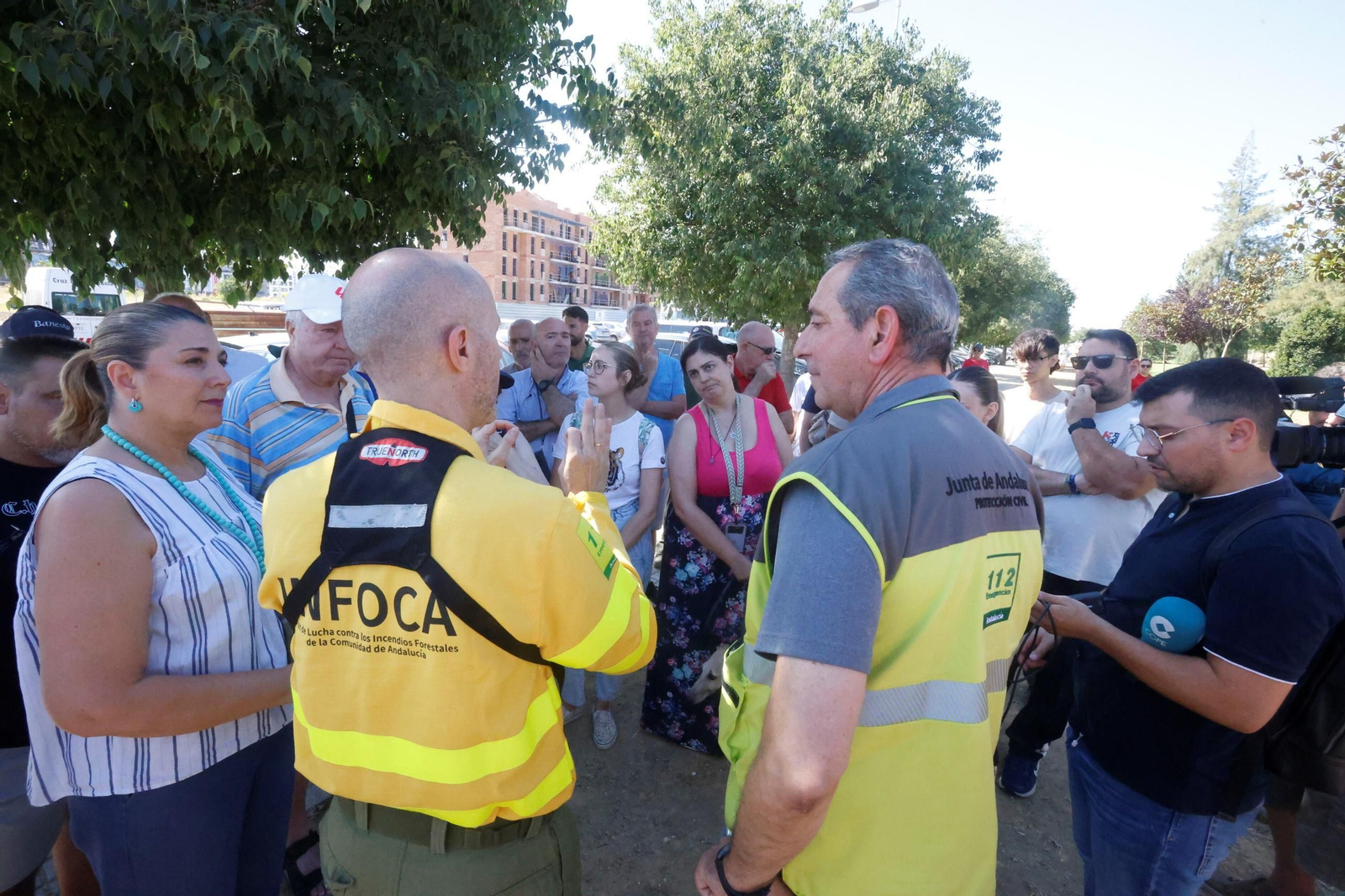 Las imágenes del incendio forestal de la Sierra de Córdoba