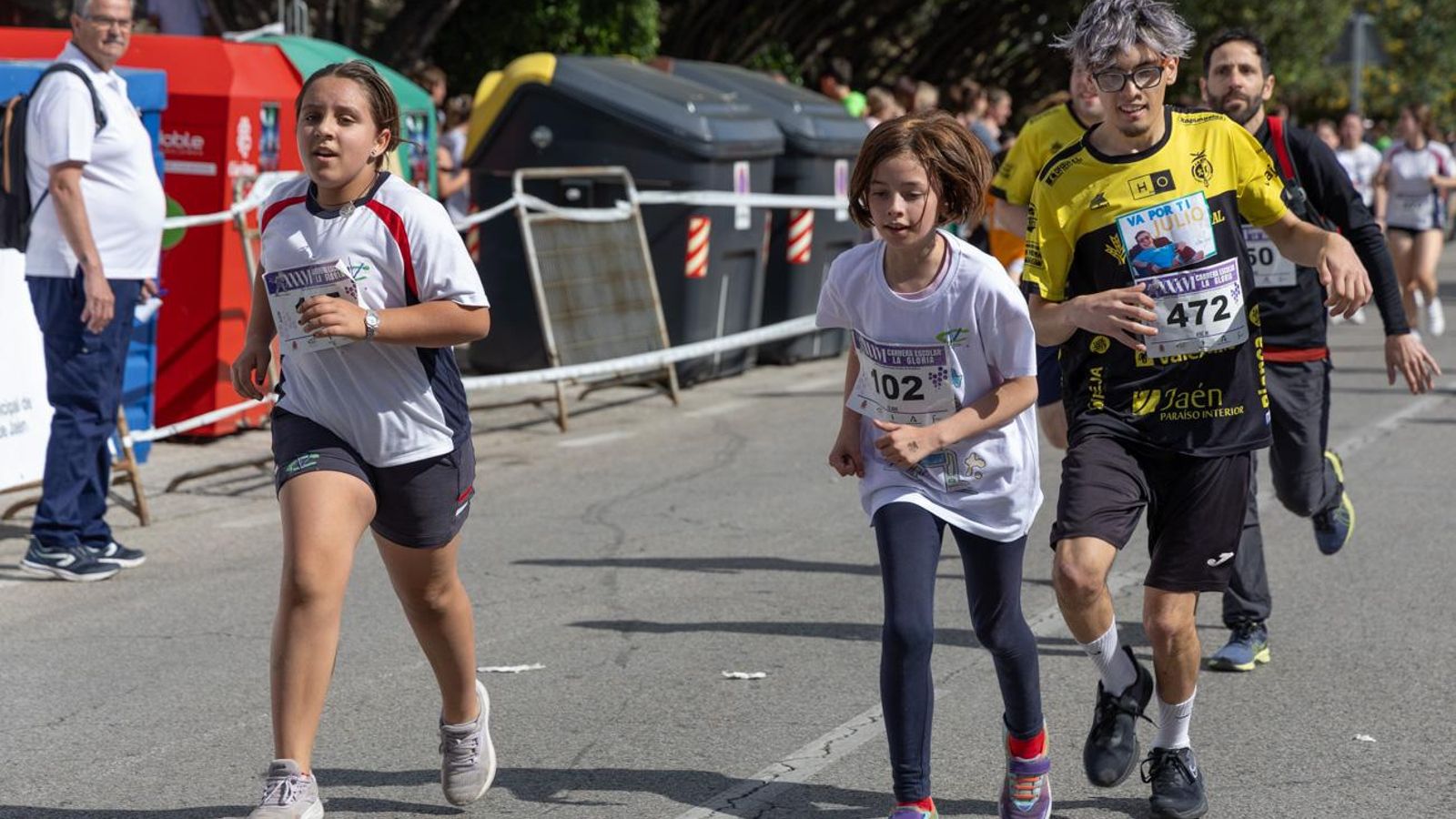 La carrera escolar de “La Gloria” que aúna inclusión y solidaridad, en imágenes